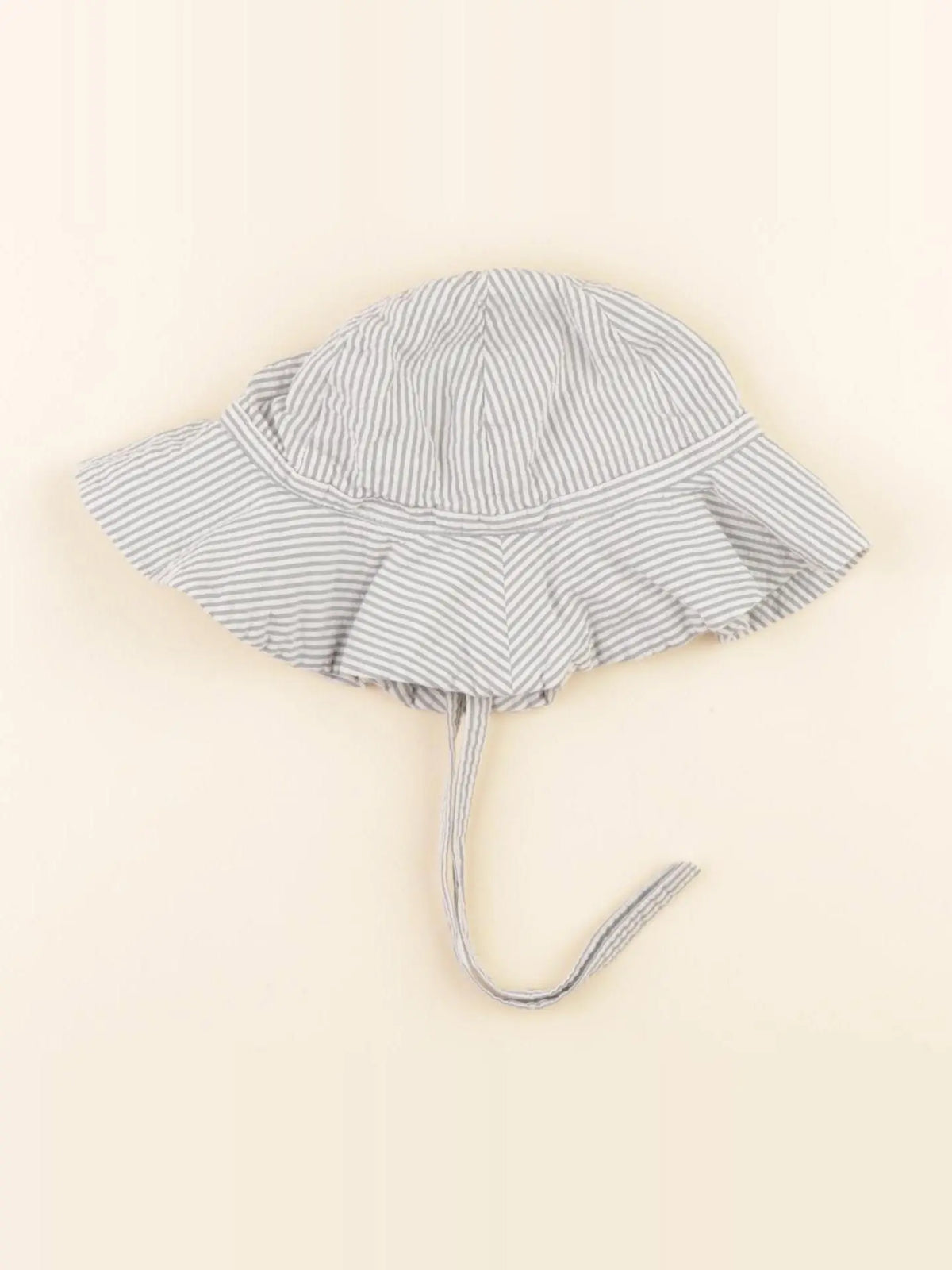Petit Bateau - chapeau blanc, bleu - 24/36 mois