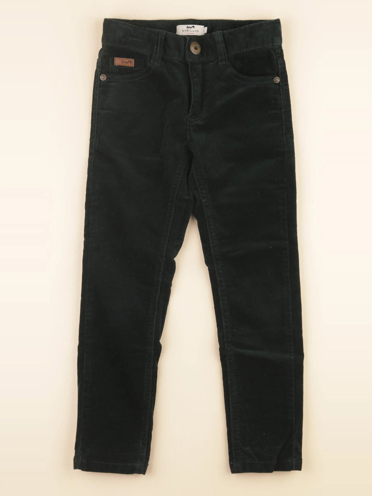 Cyrillus - pantalon vert - 6 ans