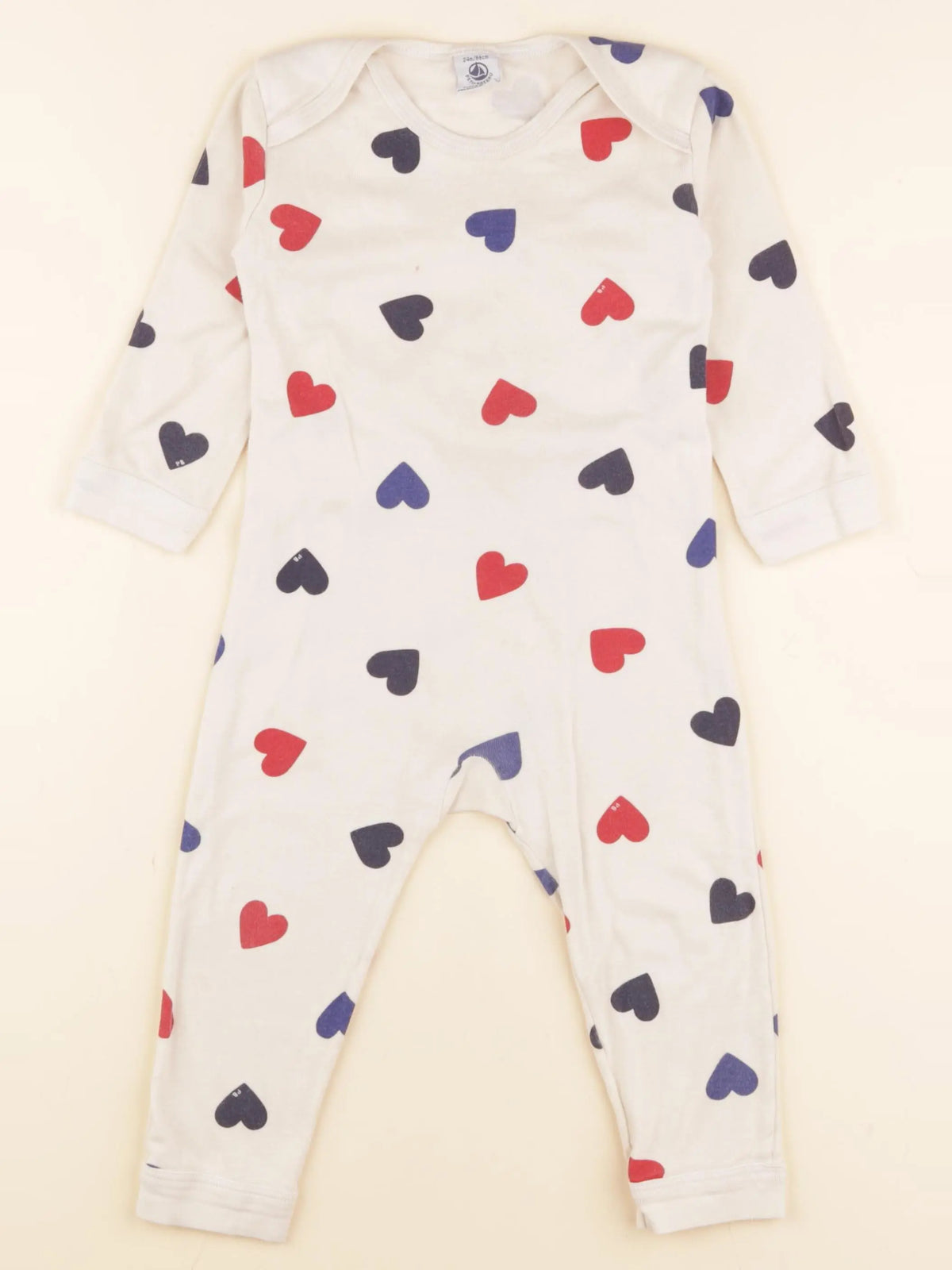 Petit Bateau - pyjama coton multicolore - 24 mois