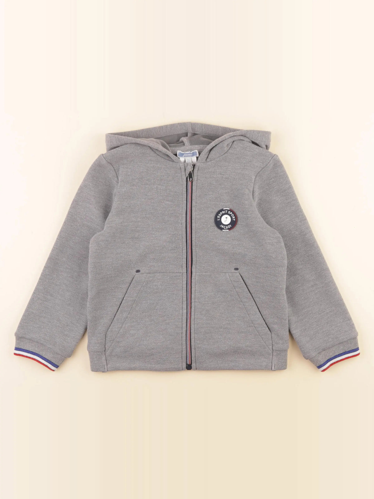 Jacadi - sweat gris - 6 ans