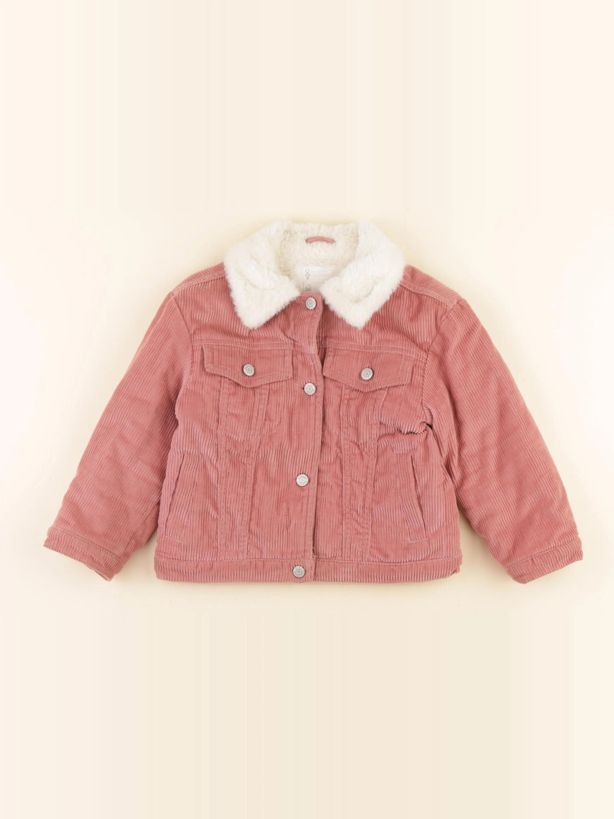 Vertbaudet - veste rose - 5 ans