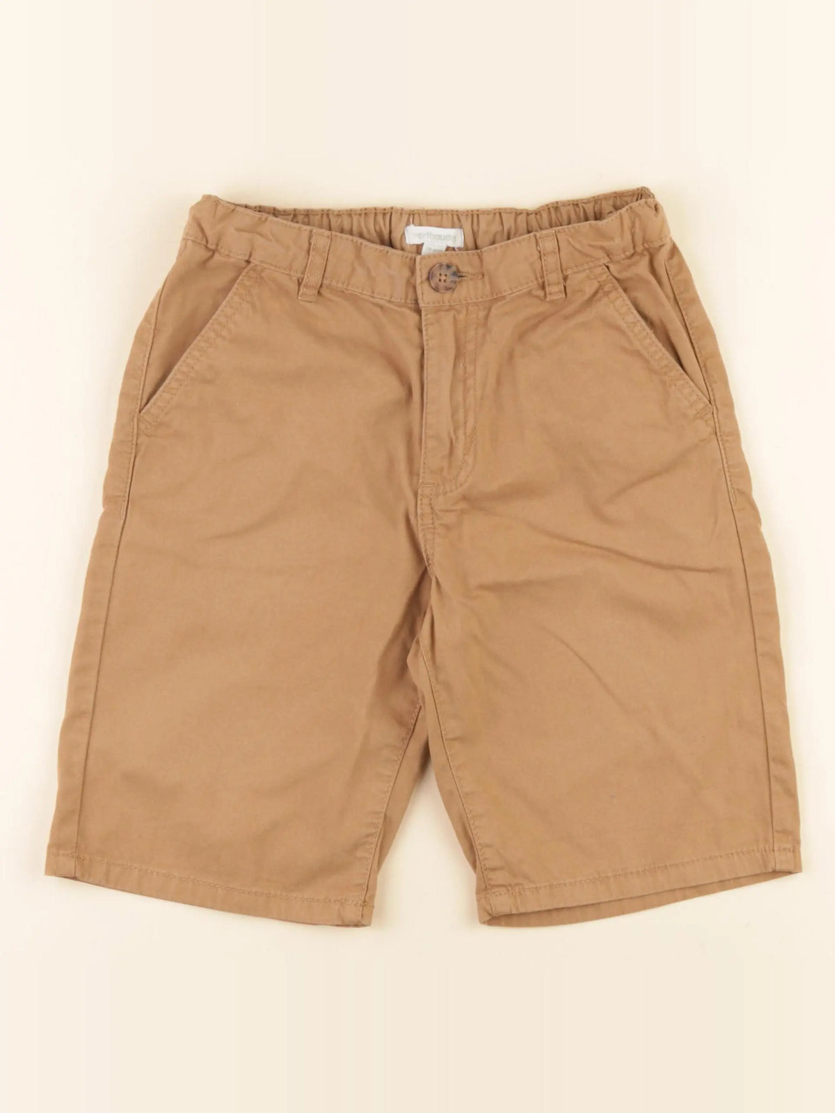 Vertbaudet - short marron - 10 ans