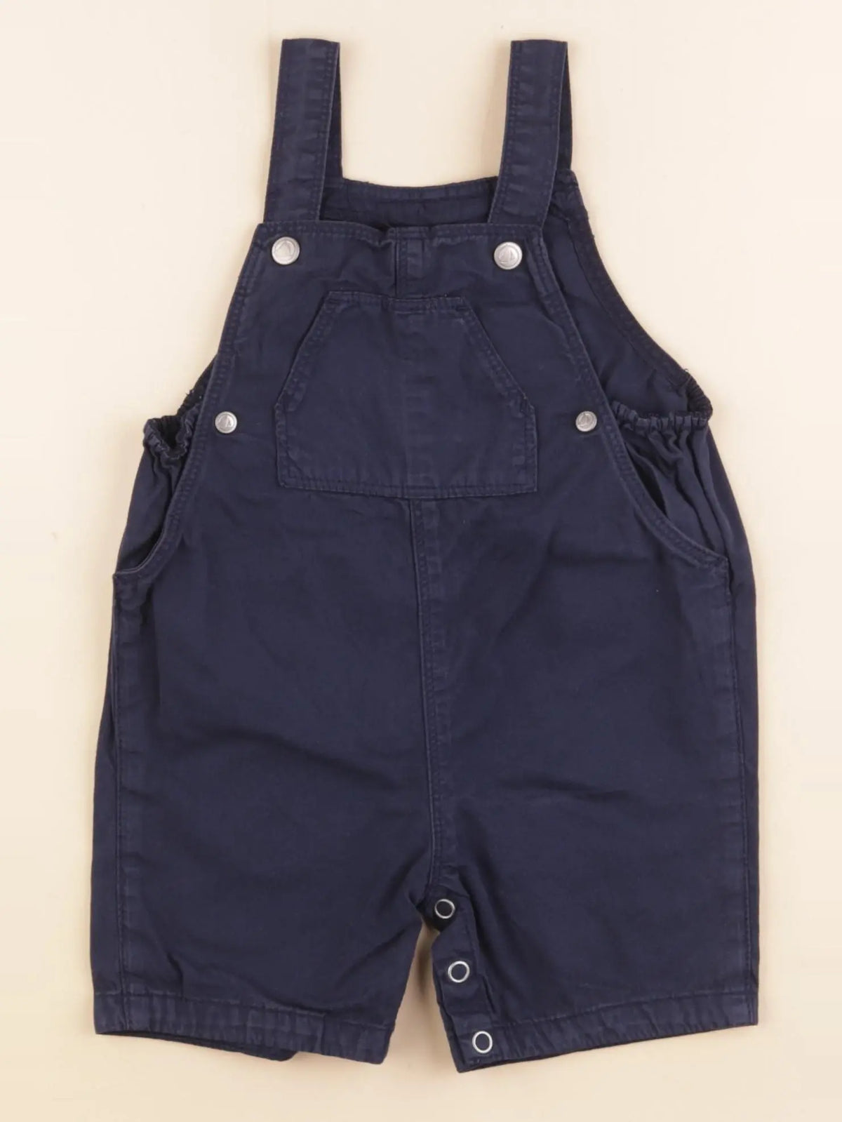 Petit Bateau - salopette bleu - 12 mois
