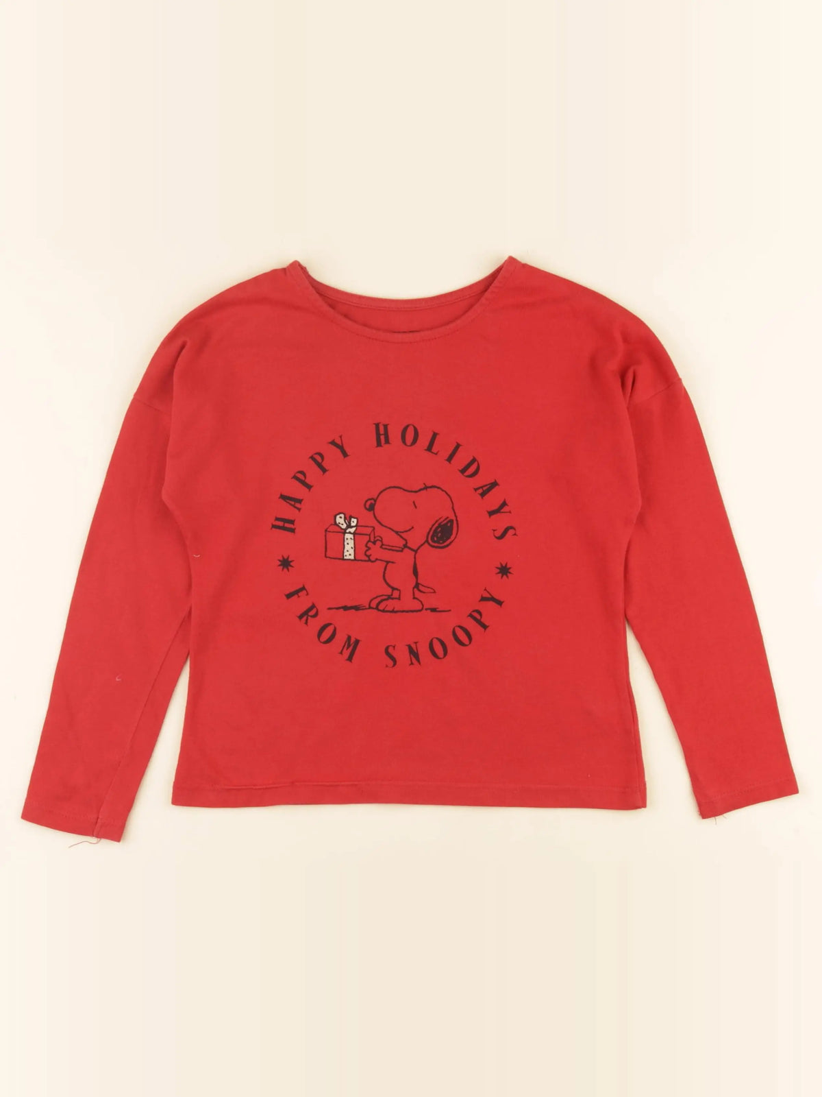 Cyrillus - tee-shirt rouge - 8 ans