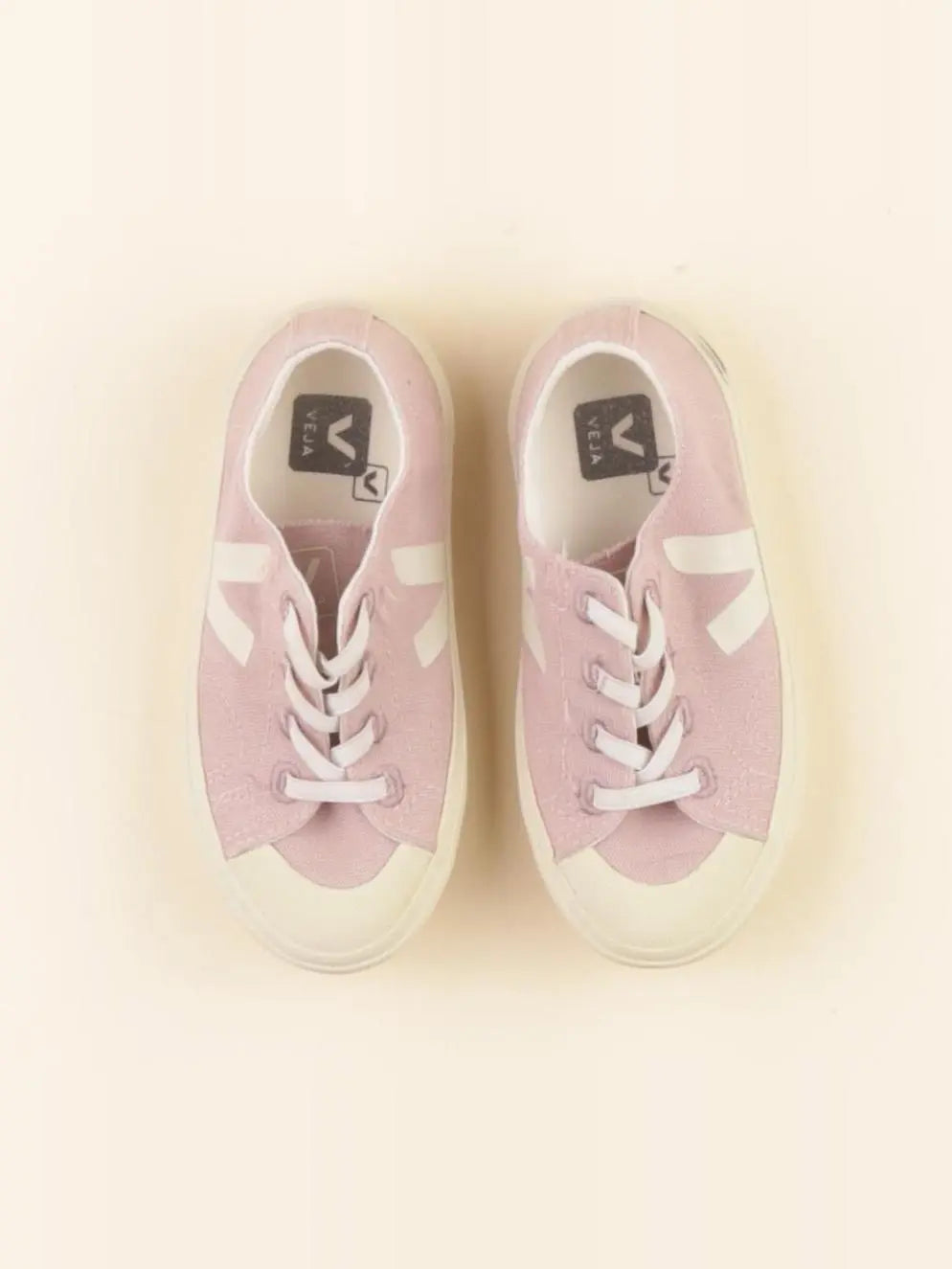 Veja - tennis élastiqué rose - pointure 26