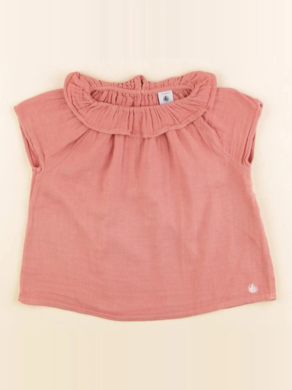 Petit Bateau - blouse rose - 3 ans