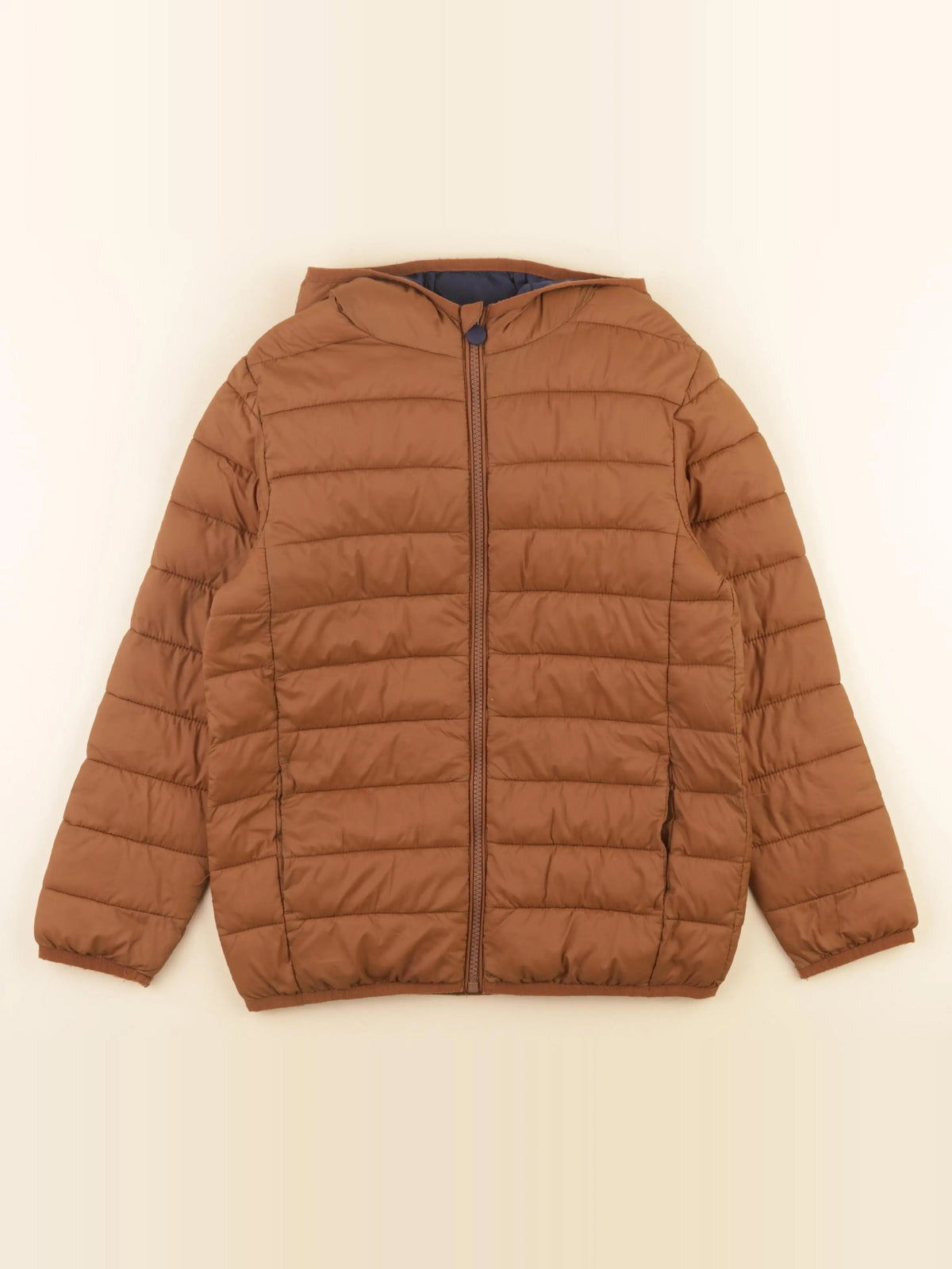 Vertbaudet - doudoune marron - 10 ans