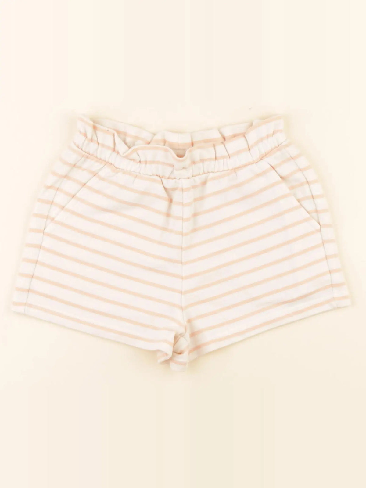 Vertbaudet - short rose, beige - 4 ans