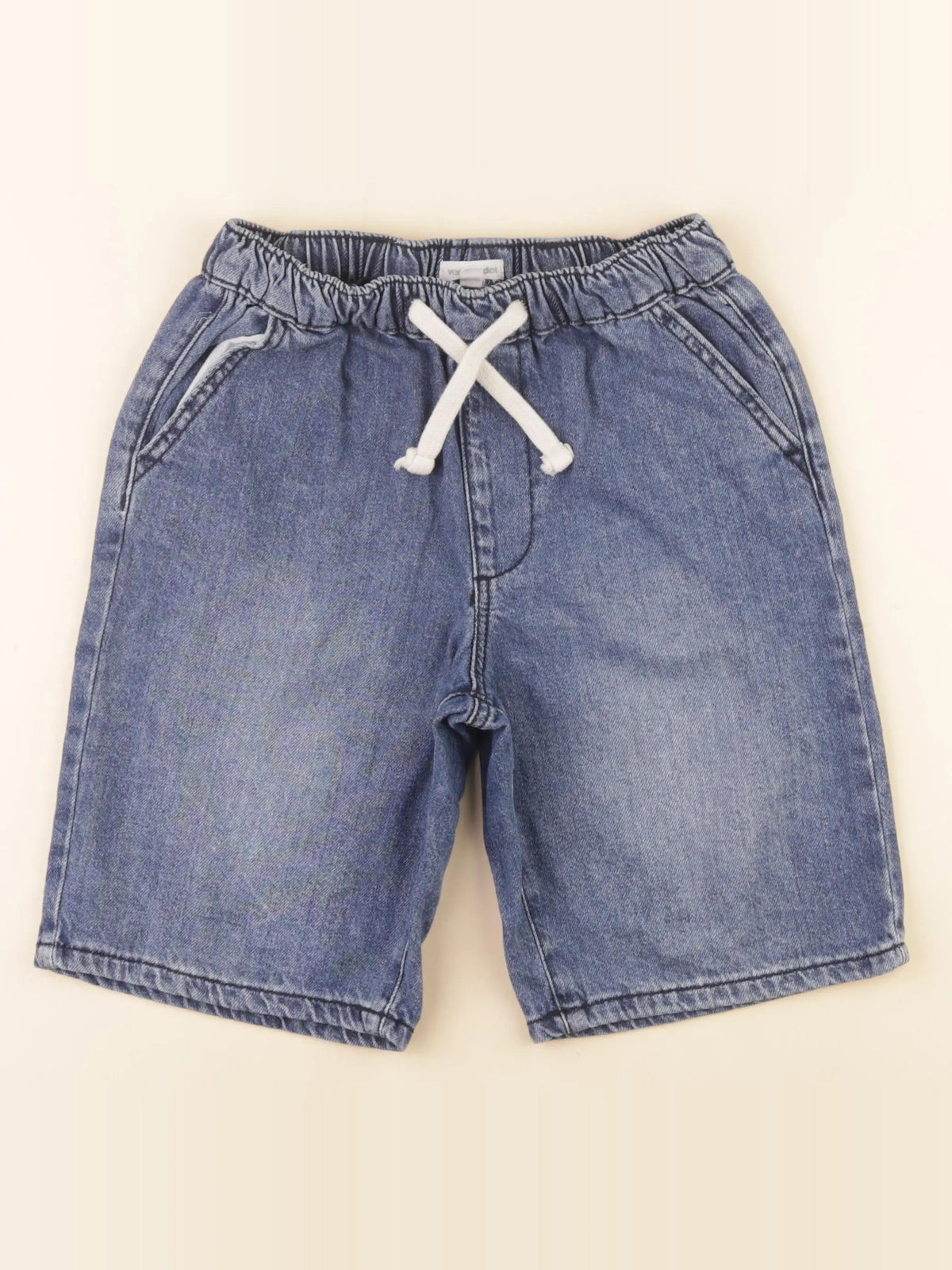 Vertbaudet - short bleu - 10 ans