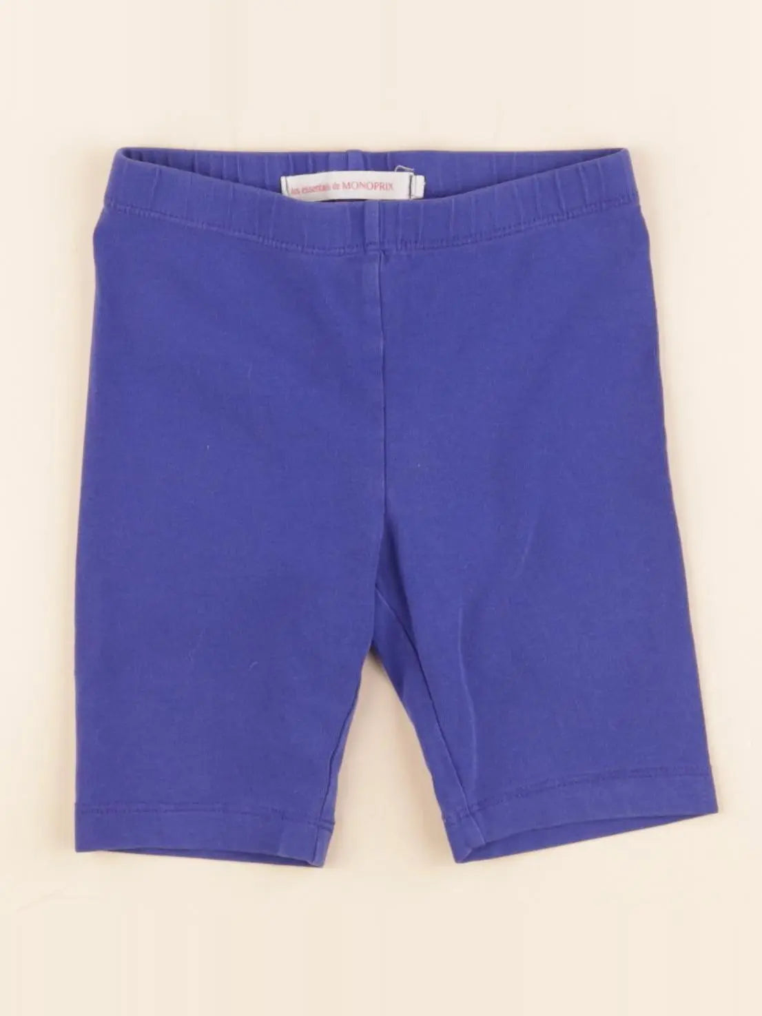 Monoprix - cycliste bleu - 3 ans