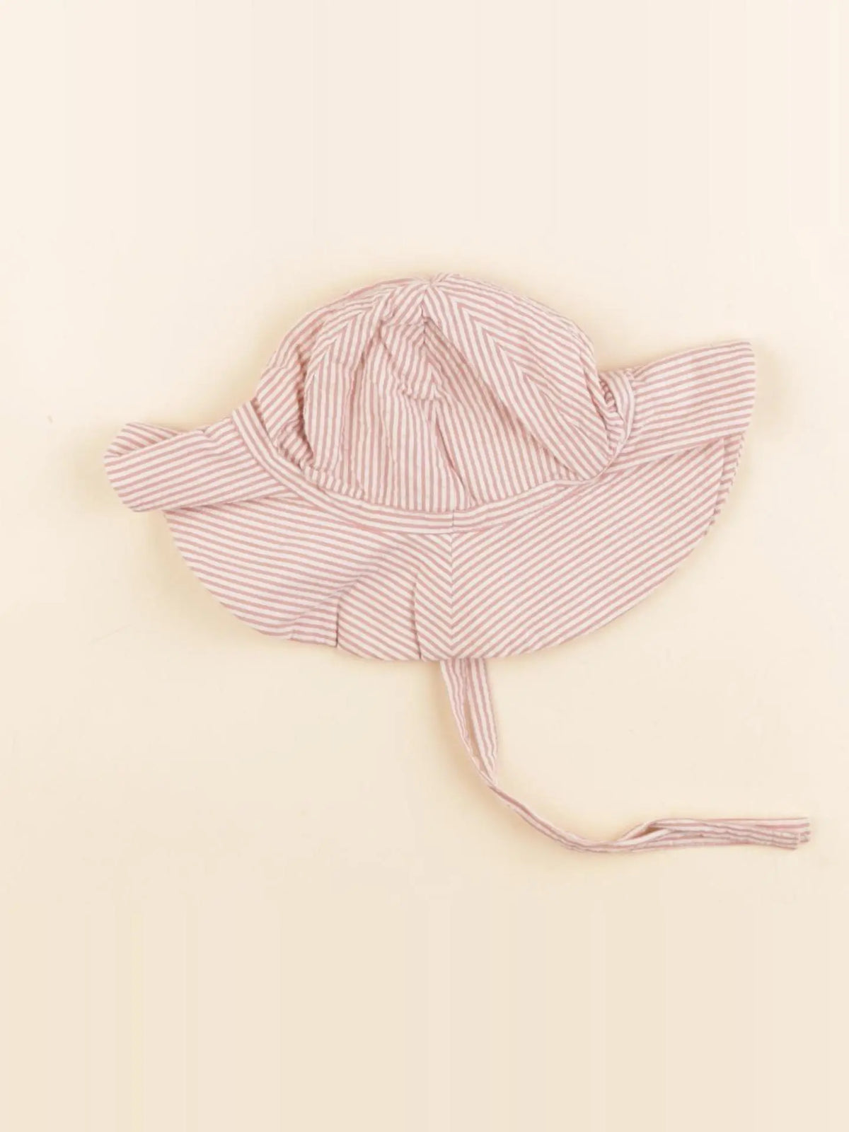 Petit Bateau - chapeau blanc, rose - 12/18 mois