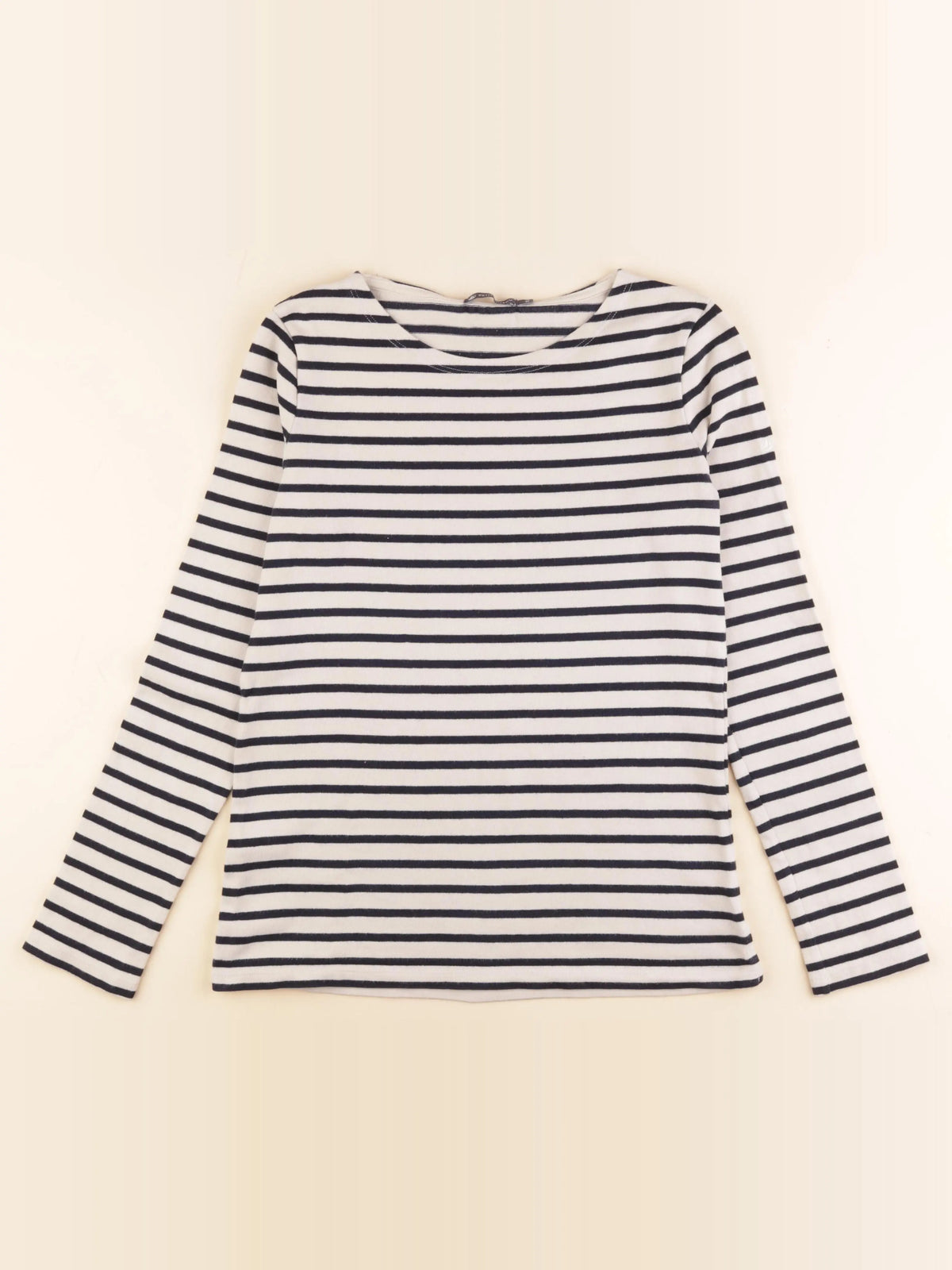 Petit Bateau - tee-shirt beige, bleu - 14 ans