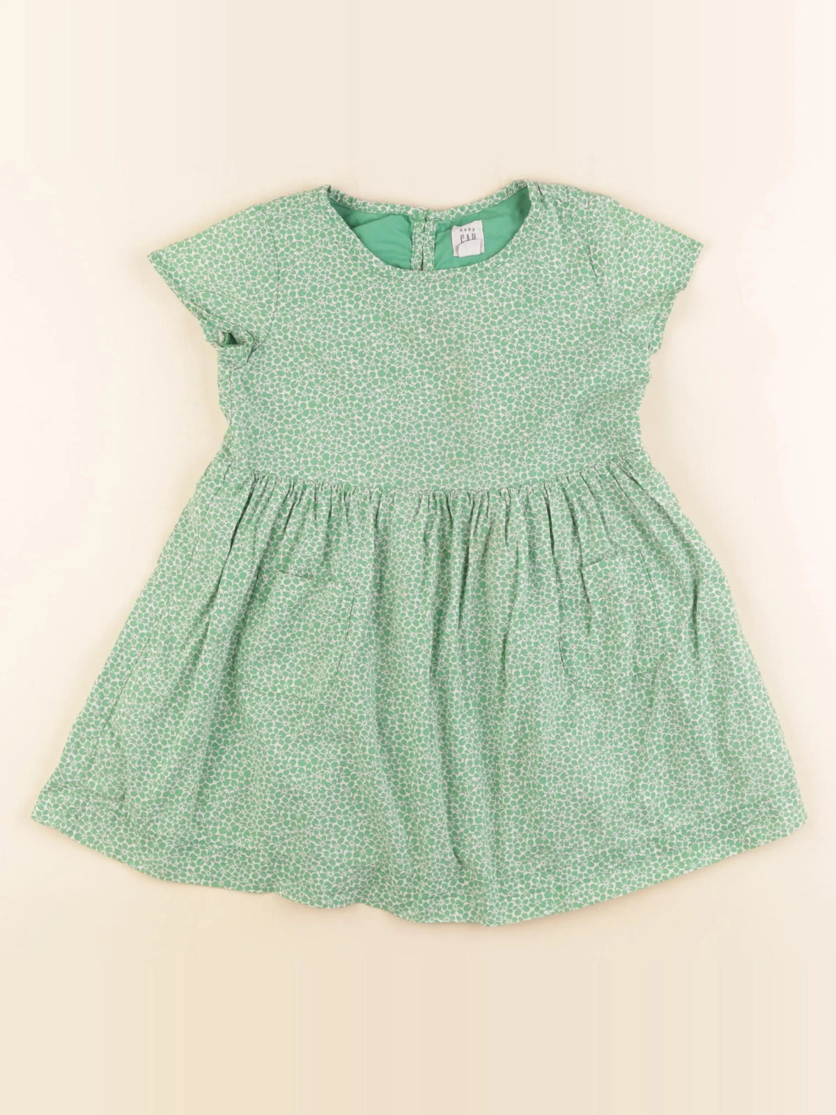 GAP - robe vert - 3 ans