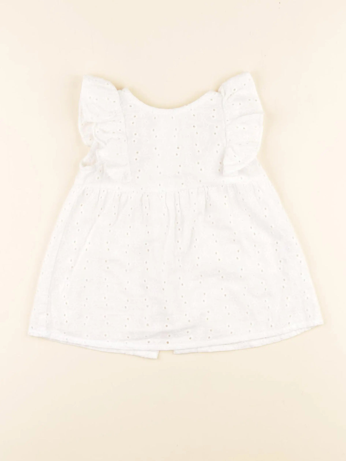 Lola Palacios - robe blanc - 2 ans