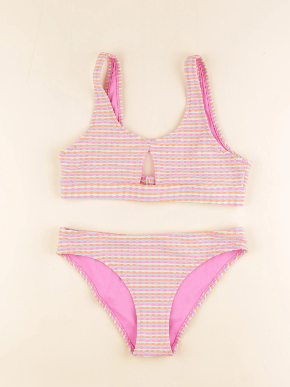 Zara - maillot de bain multicolore - 13/14 ans
