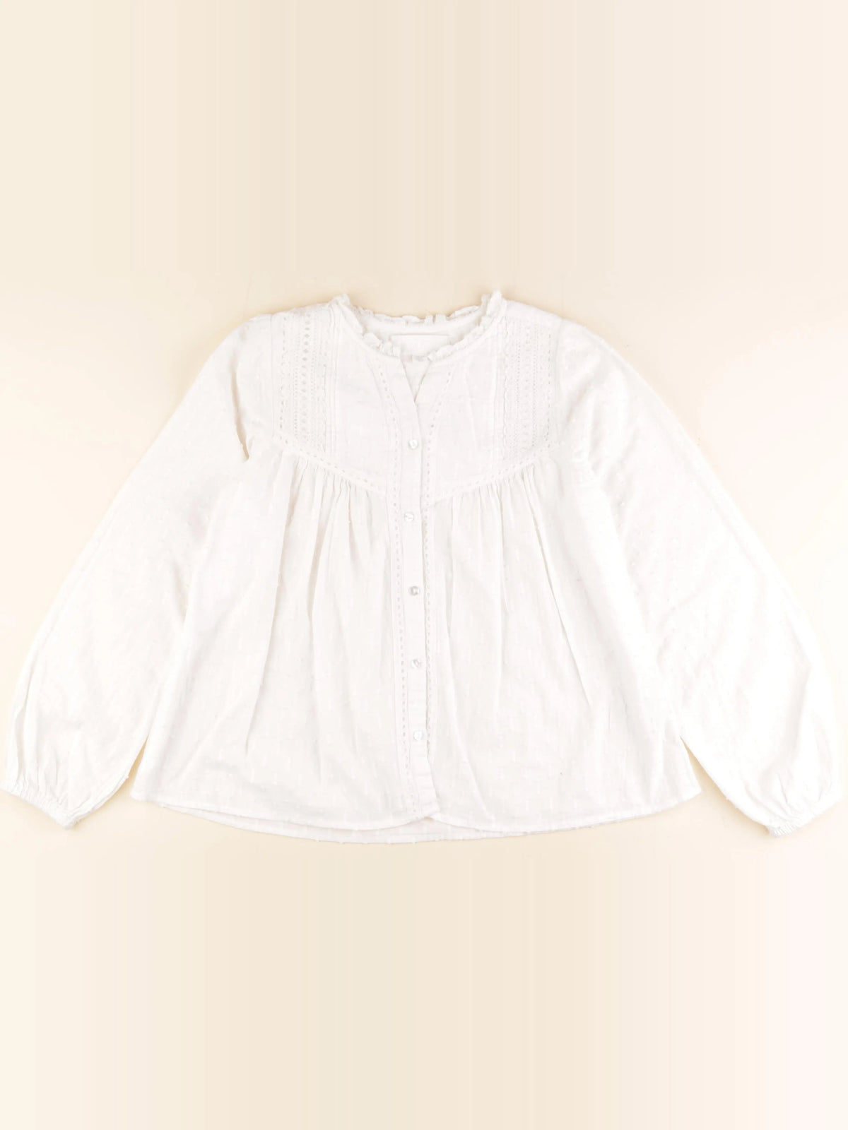 Zara - blouse blanc - 13/14 ans