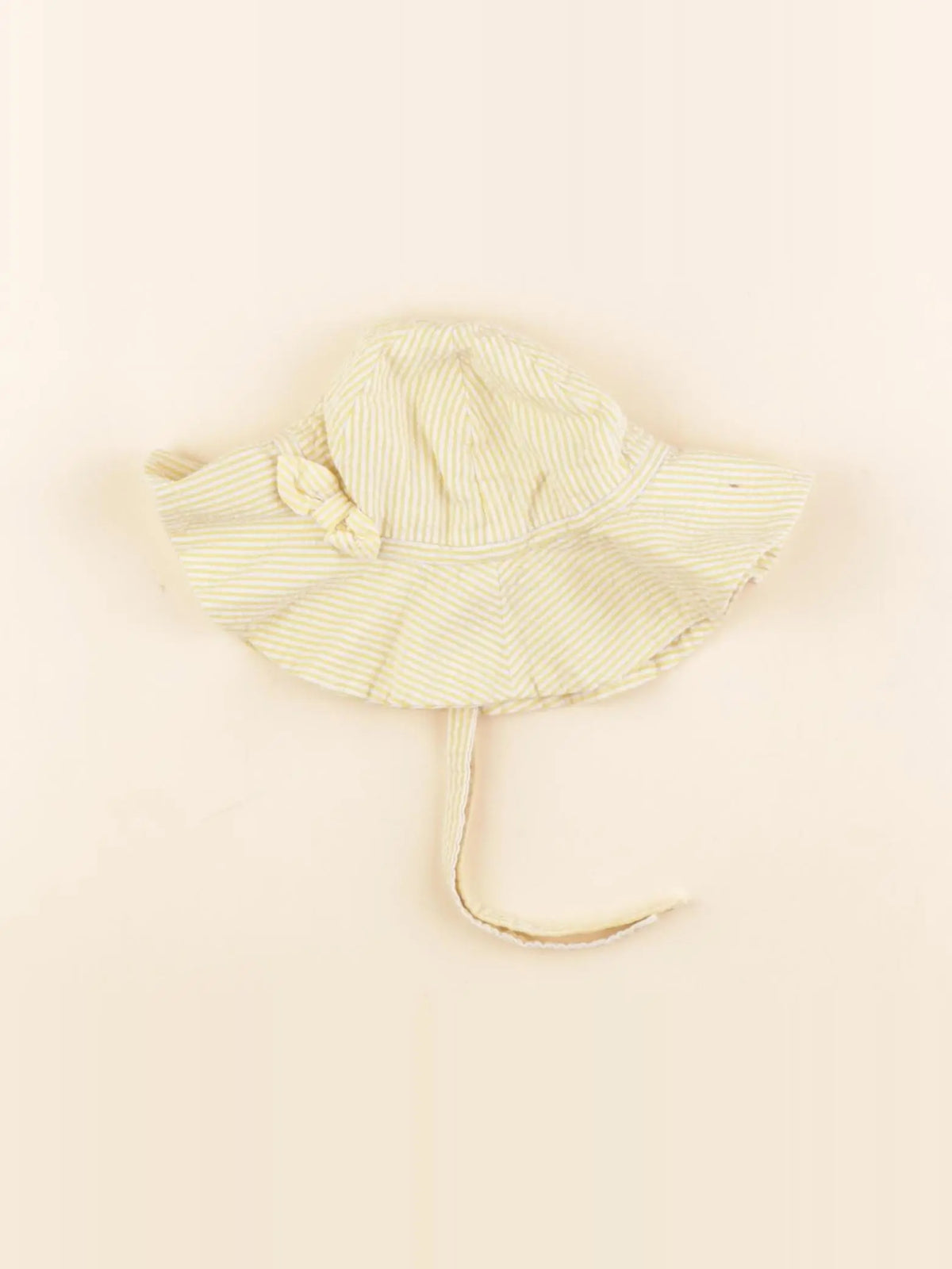 Petit Bateau - chapeau jaune - 2/5 ans