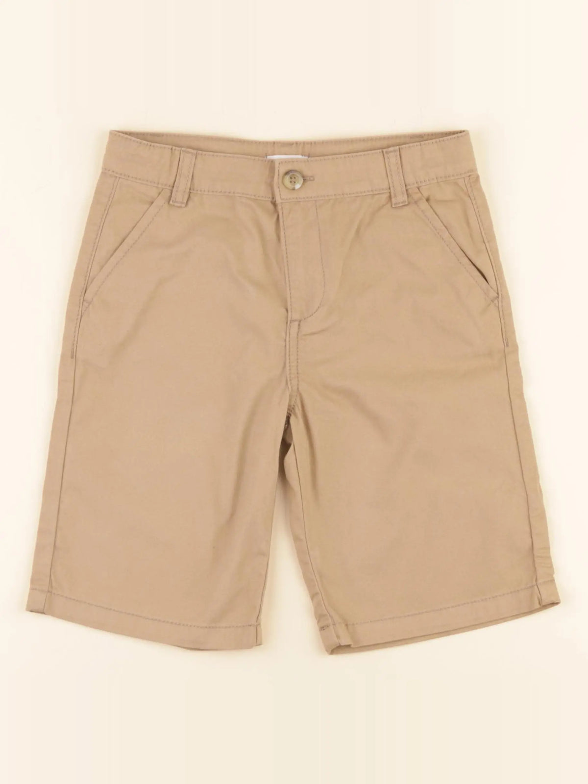 Vertbaudet - short beige - 6 ans