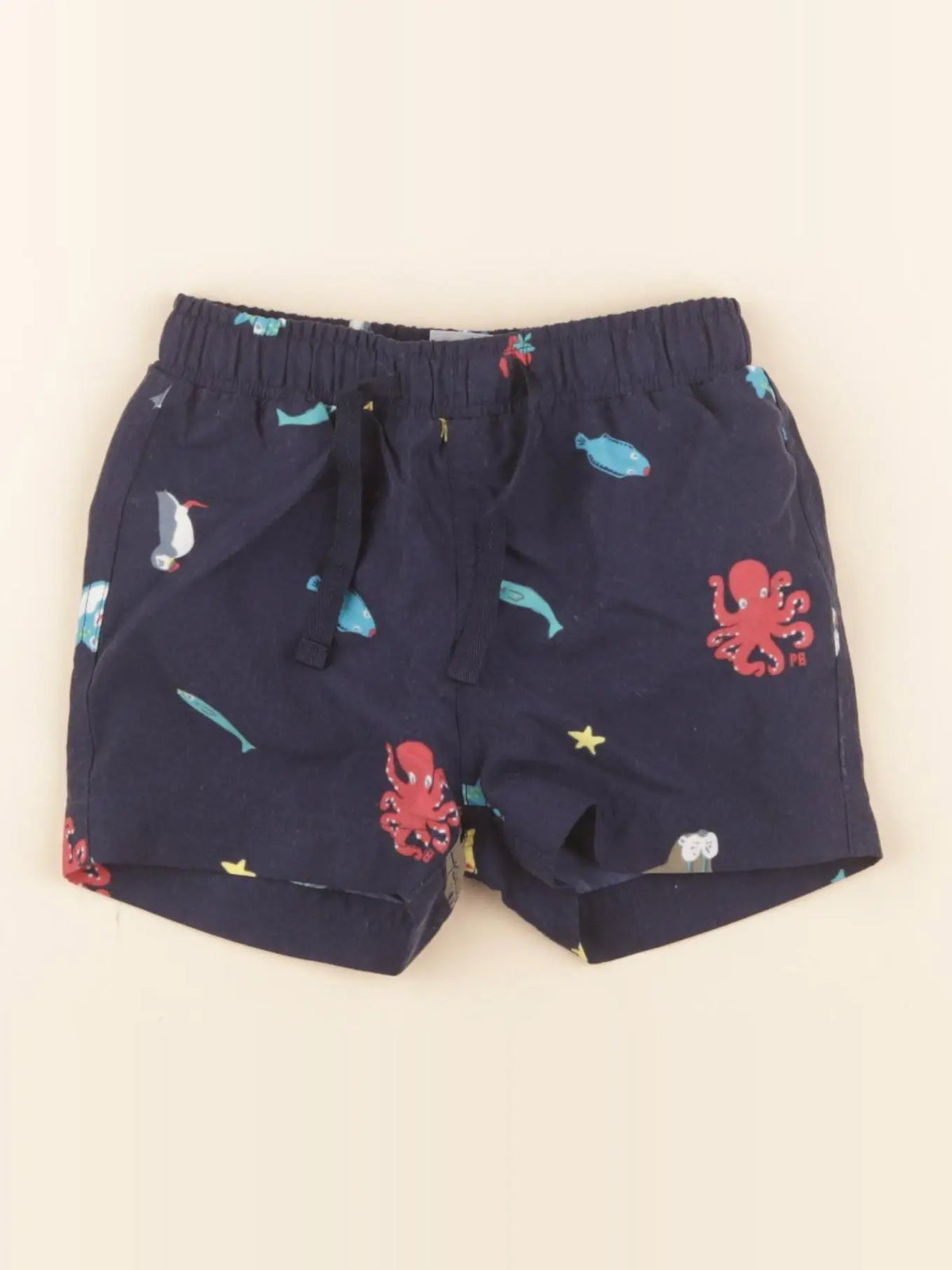 Petit Bateau - maillot de bain bleu - 12 mois