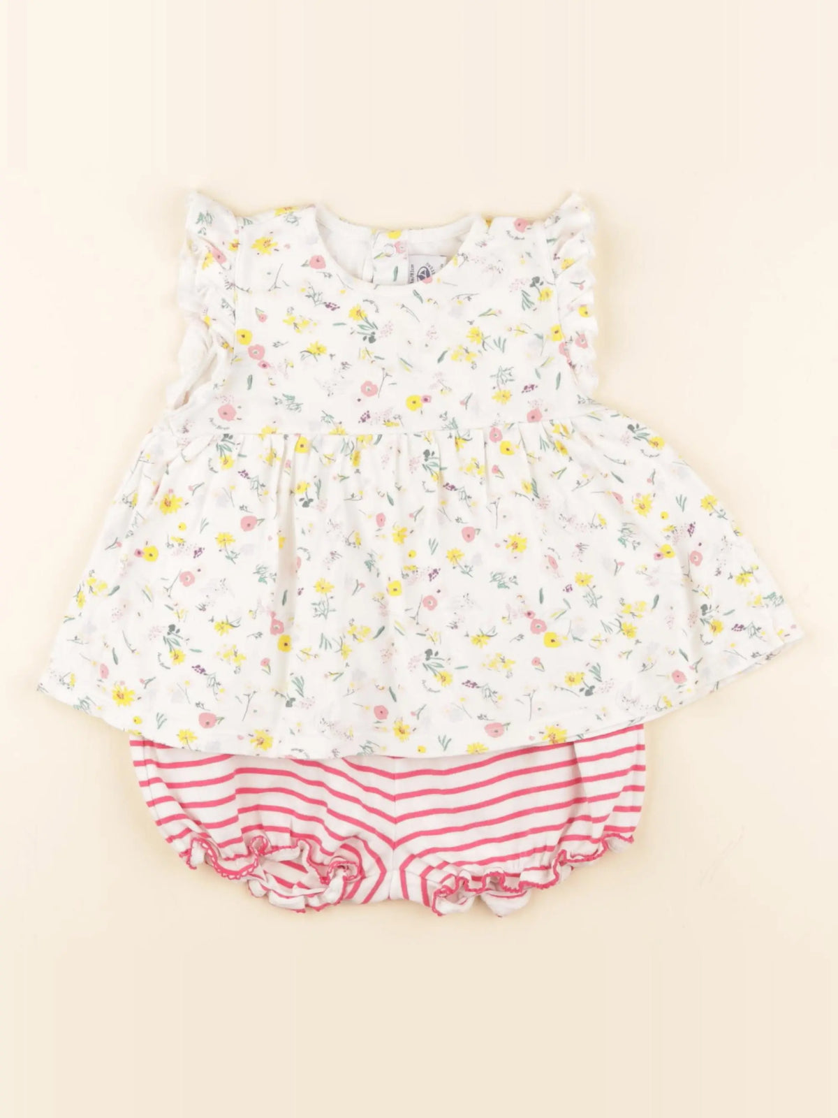 Petit Bateau - ensemble multicolore - 18 mois