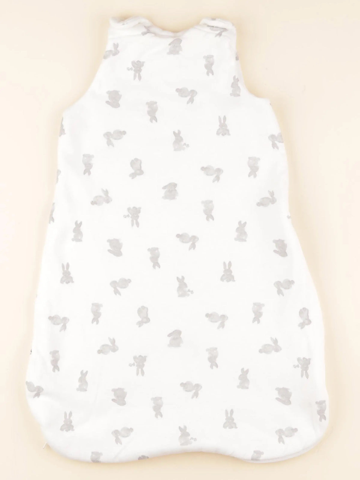 Petit Bateau - gigoteuse blanc, gris - 0/6 mois