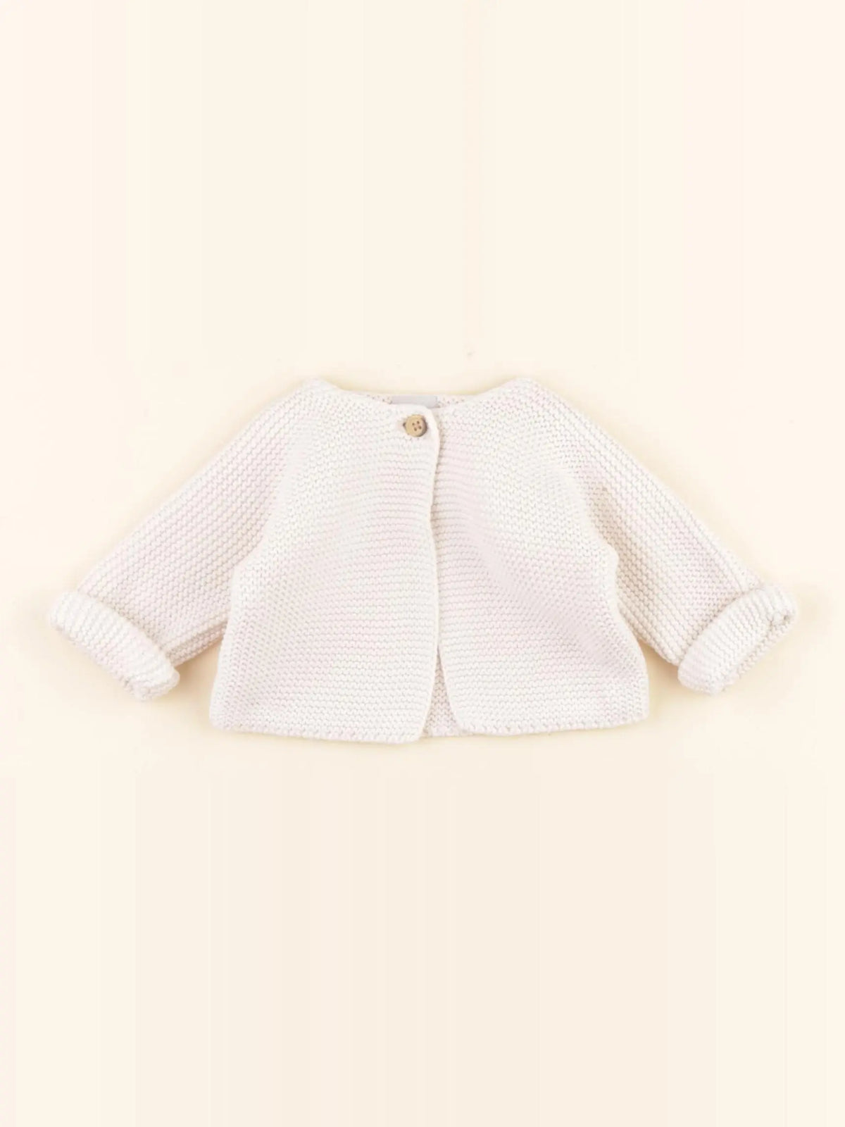 Petit Bateau - gilet rose - 1 mois