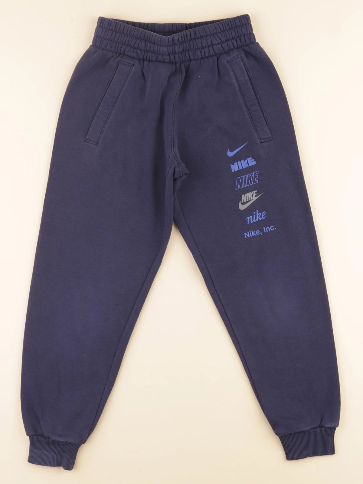 Nike - jogging bleu - 8/9 ans