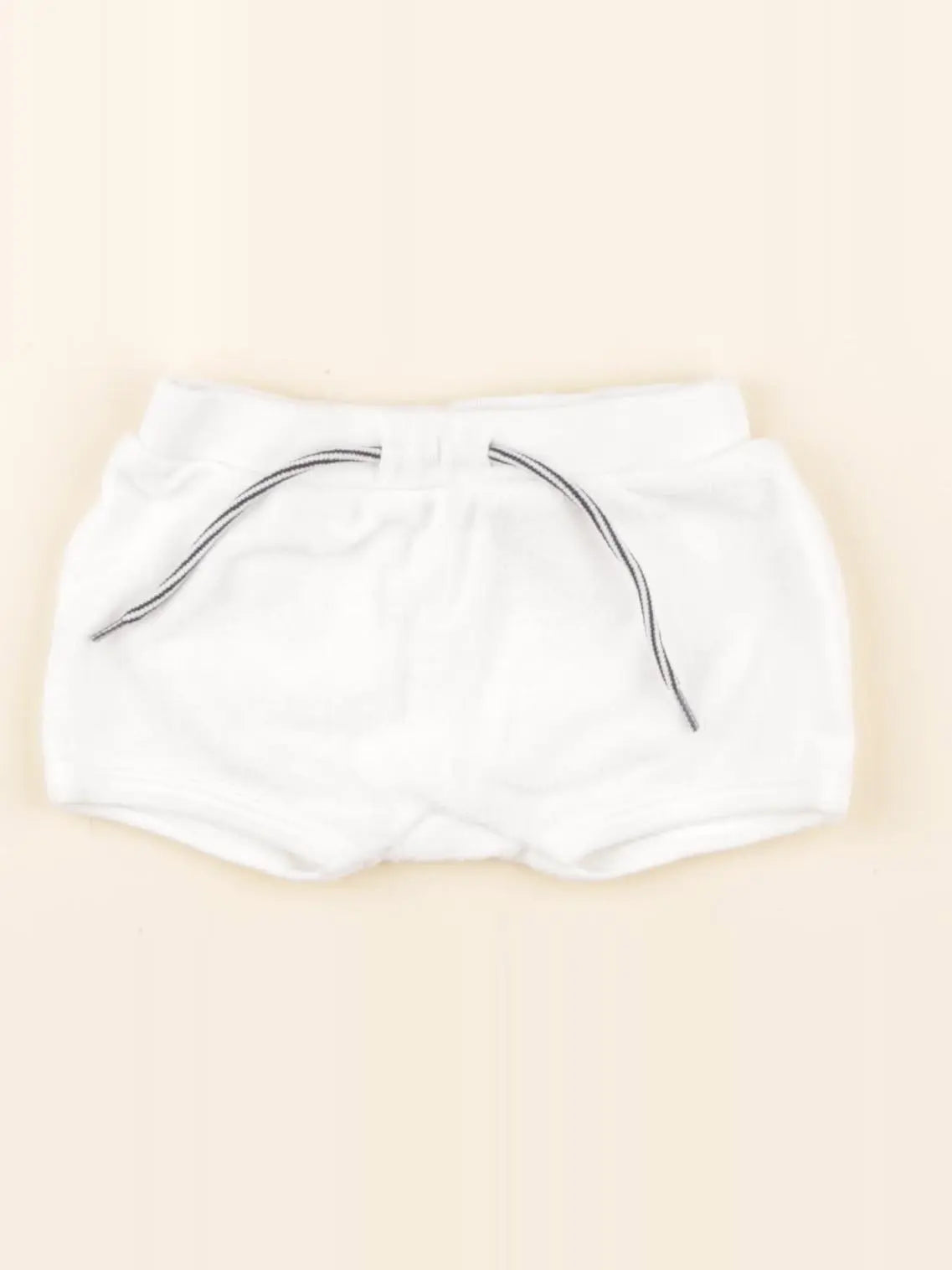 Petit Bateau - short blanc - 6 mois