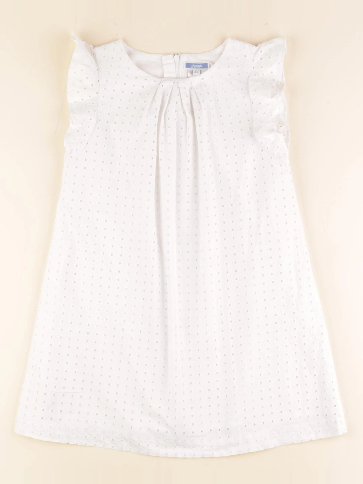 Jacadi - robe blanc - 8 ans