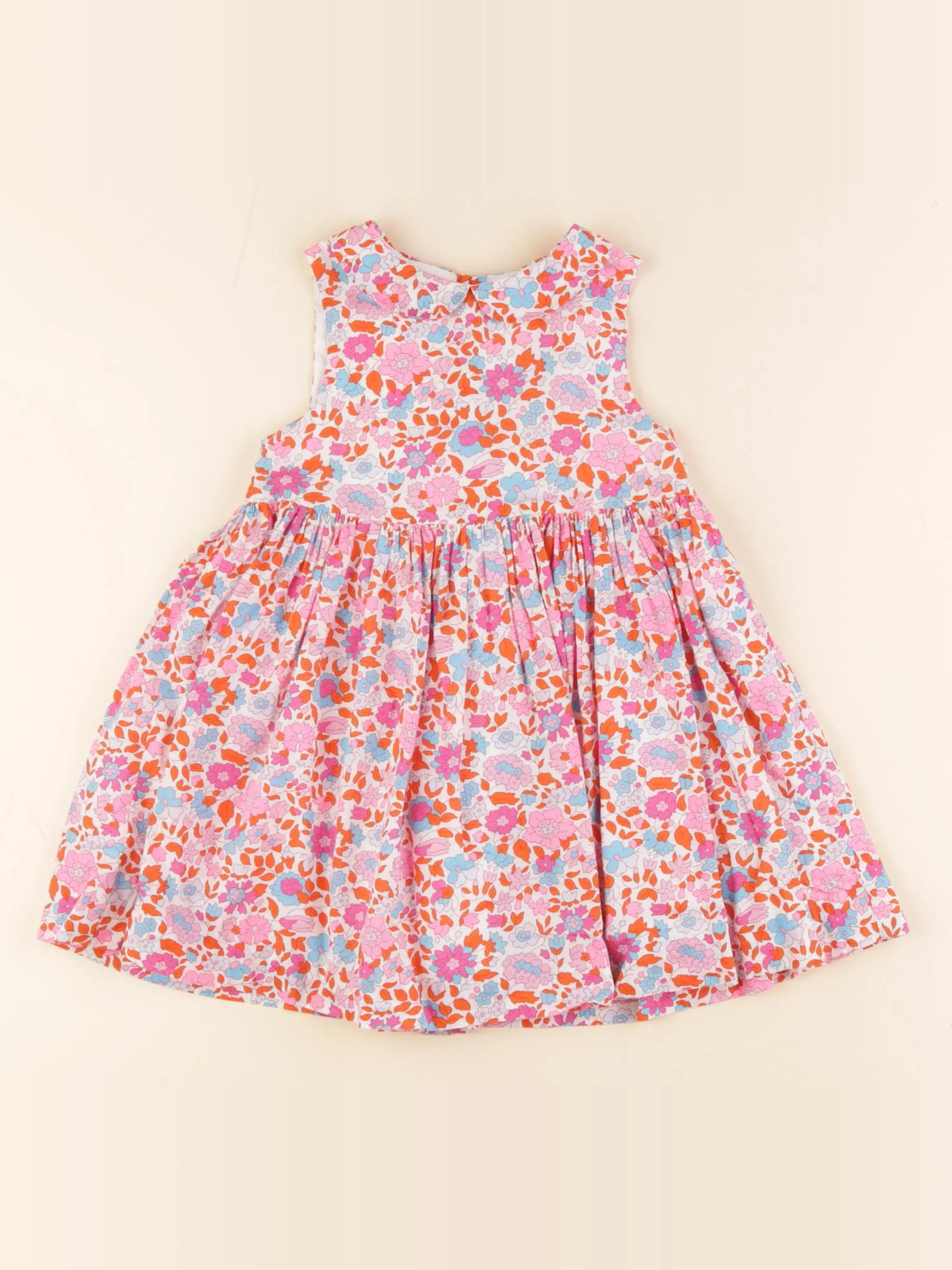 Jacadi - robe liberty multicolore - 3 ans