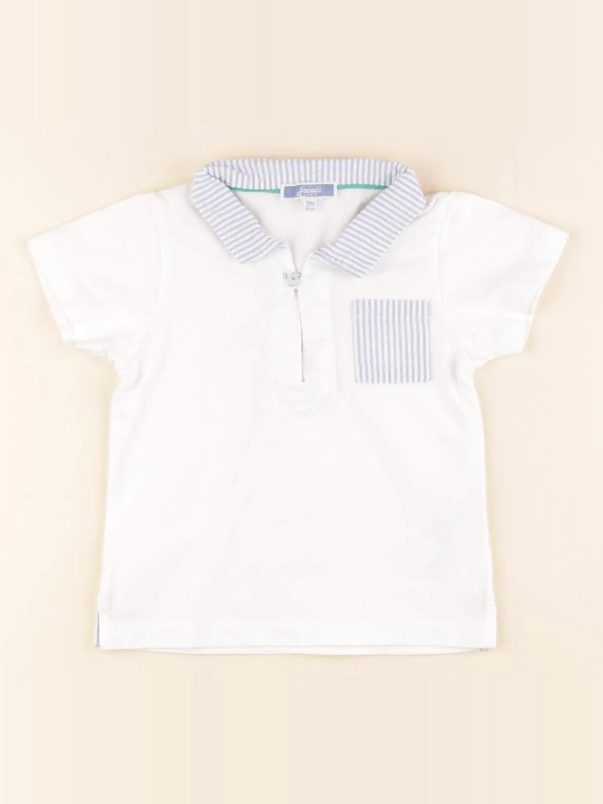 Jacadi - tee-shirt blanc - 18 mois