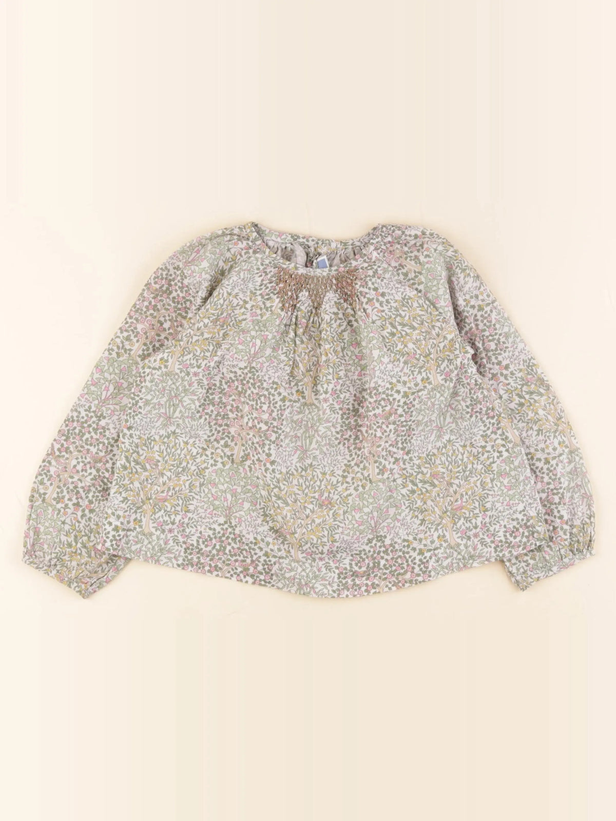 Jacadi - blouse liberty multicolore - 3 ans