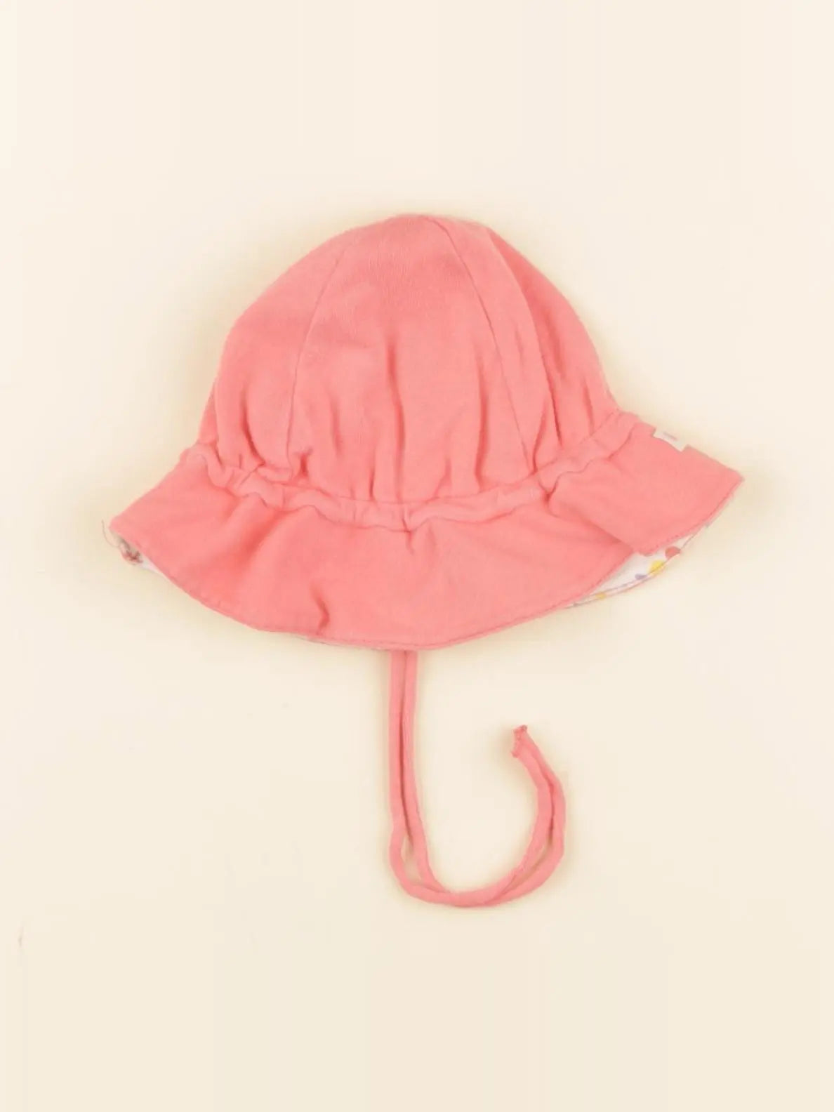 Petit Bateau - chapeau orange - 3/6 mois