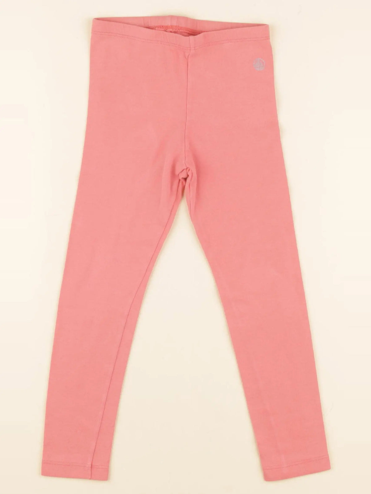 Petit Bateau - legging orange - 3 ans