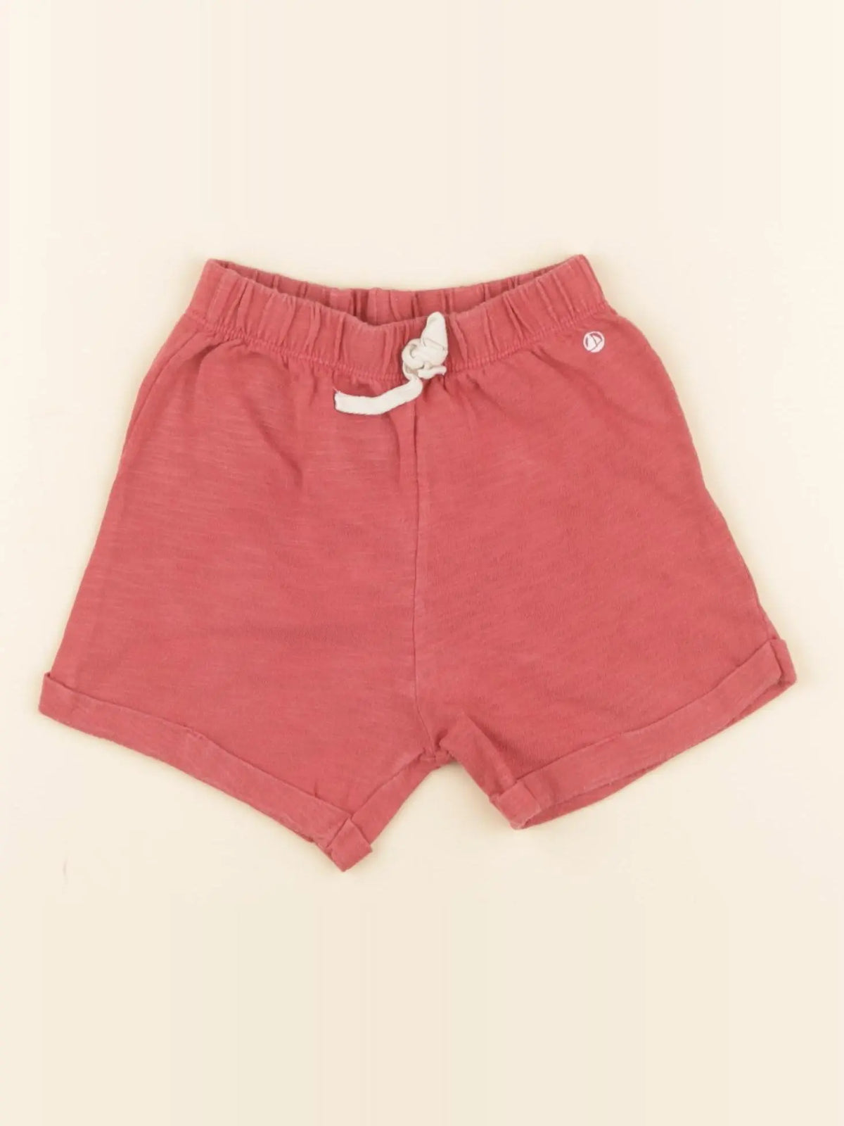Petit Bateau - short rouge - 18 mois