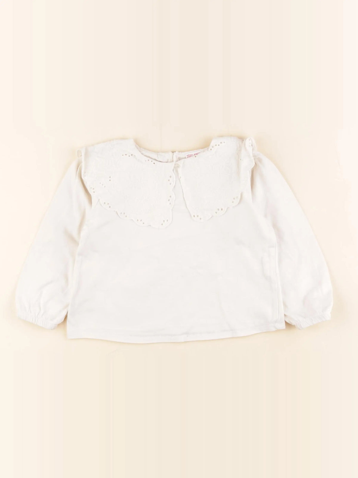 Zara - tee-shirt beige - 18 mois