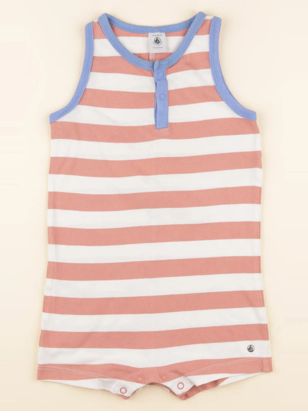 Petit Bateau - combinaison multicolore - 24 mois