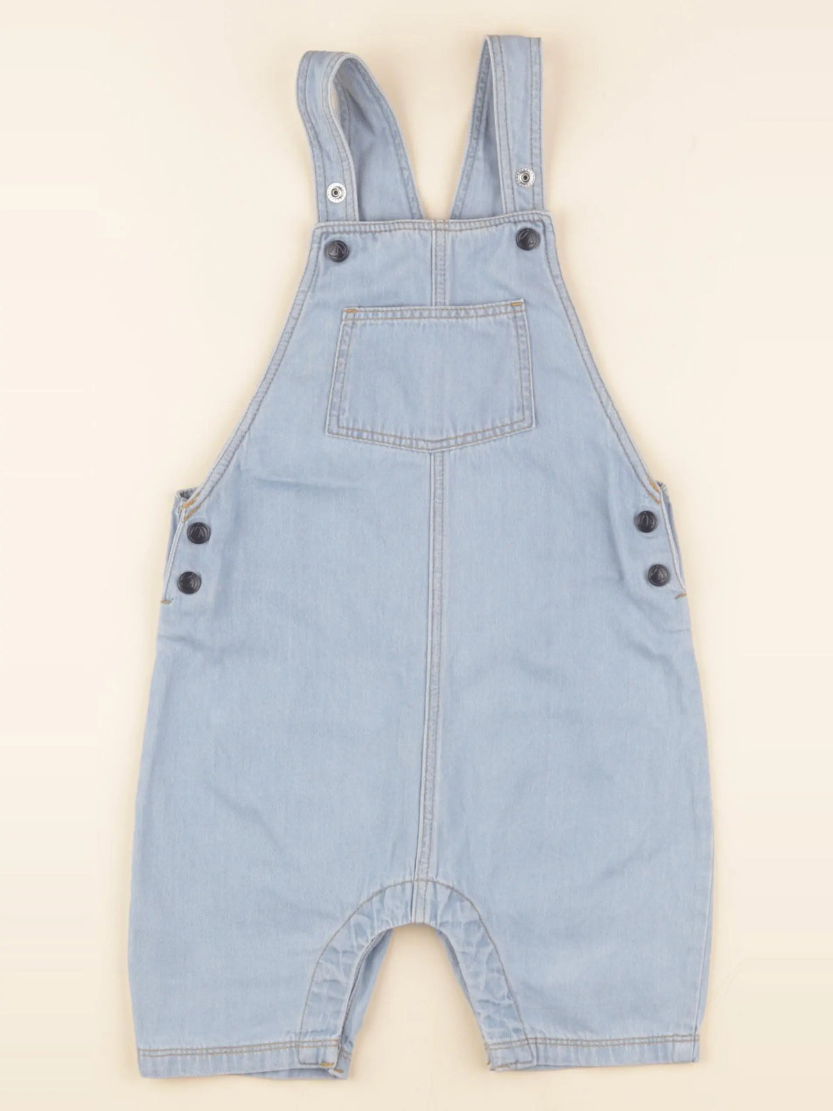 Petit Bateau - salopette bleu - 24 mois