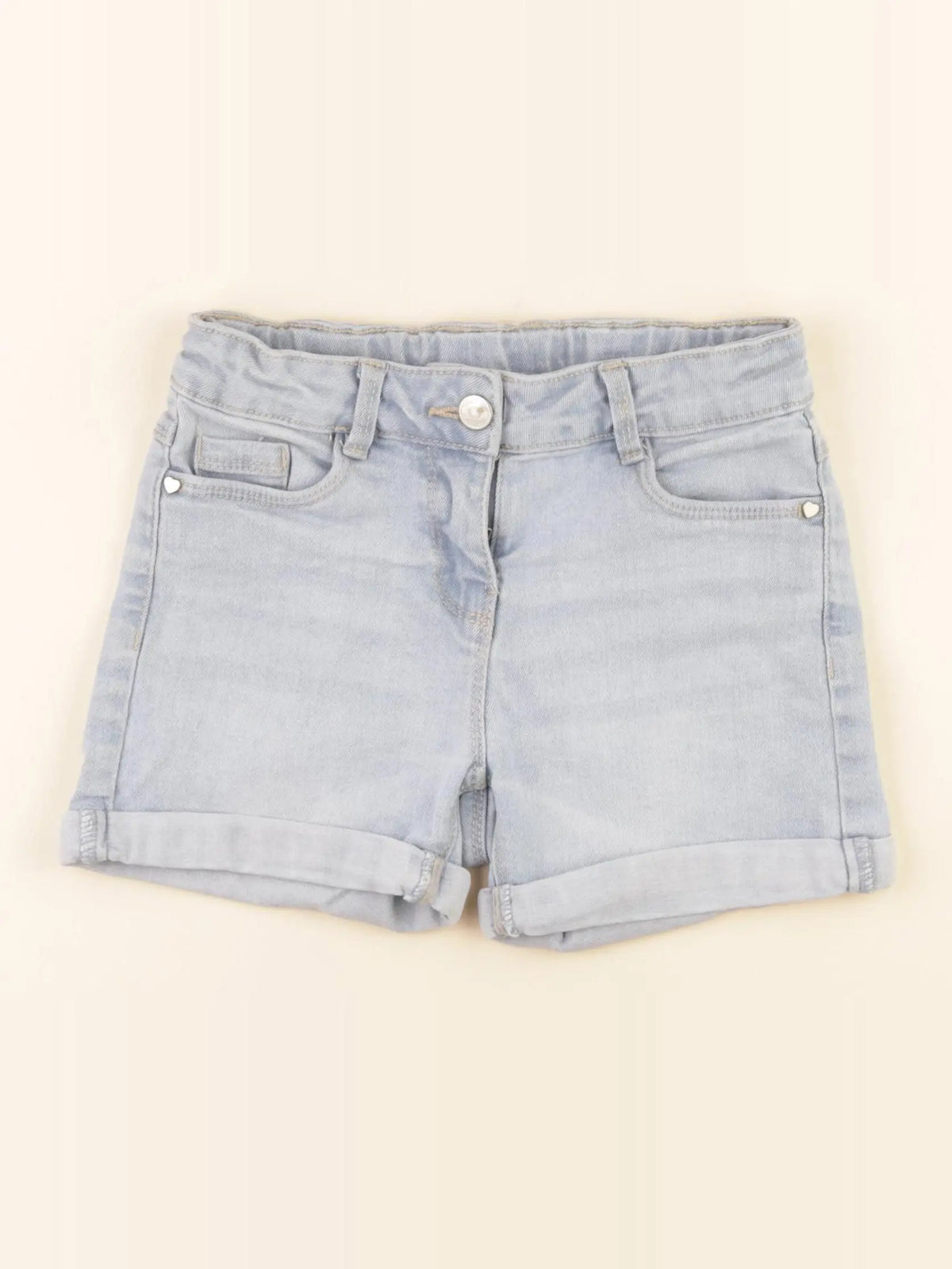 Tape à l'oeil - short bleu - 7 ans