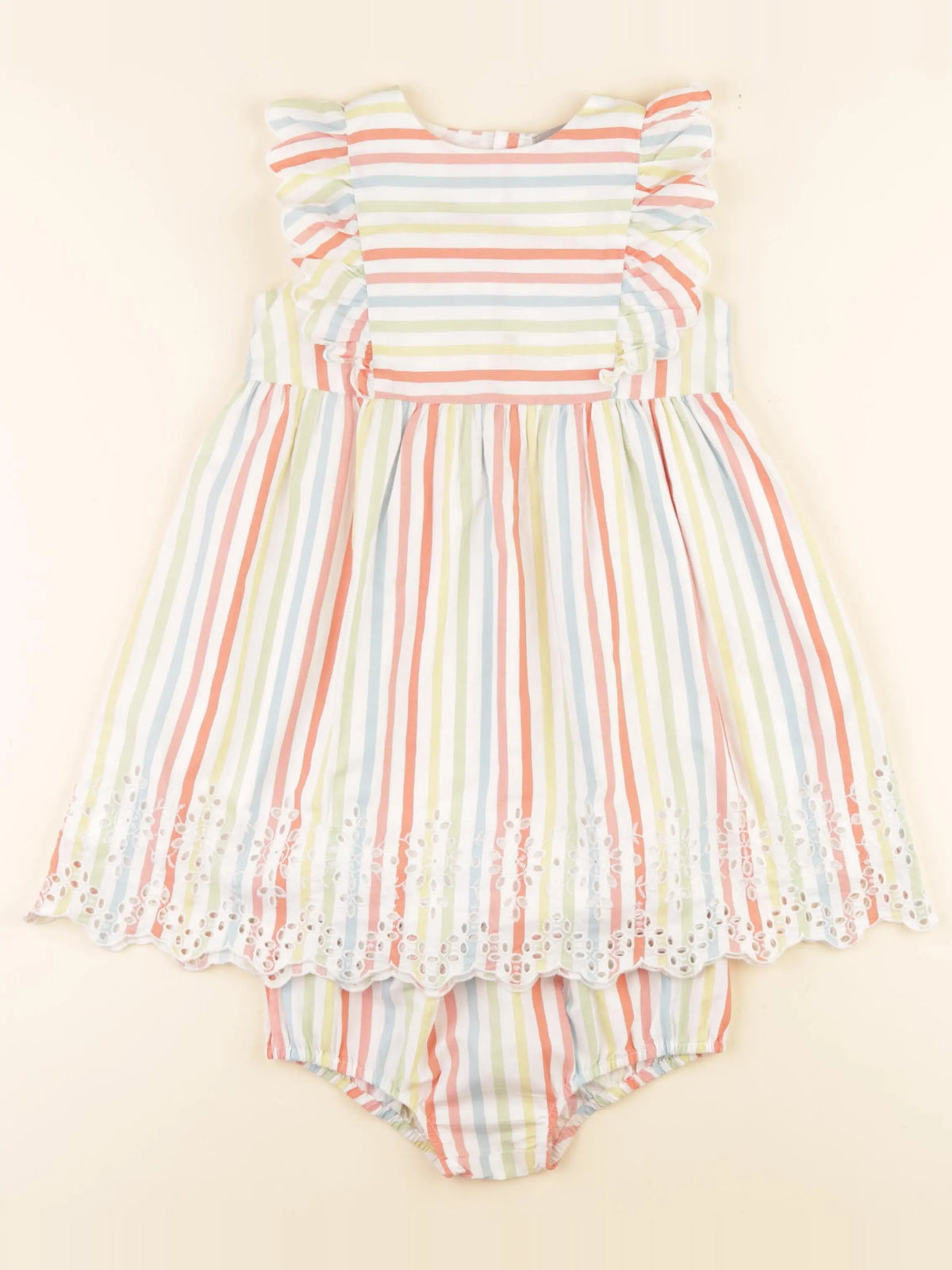 Boutchou - robe multicolore - 3 ans