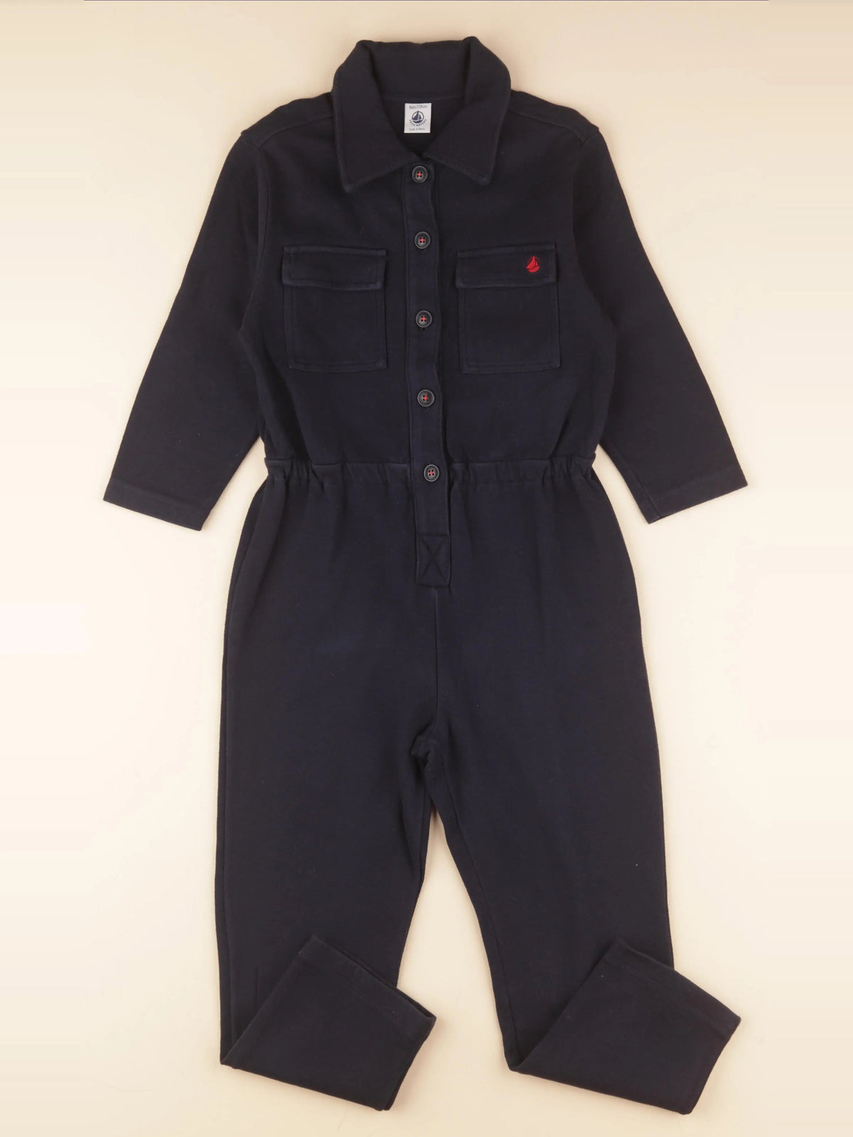 Petit Bateau - combinaison bleu - 8 ans
