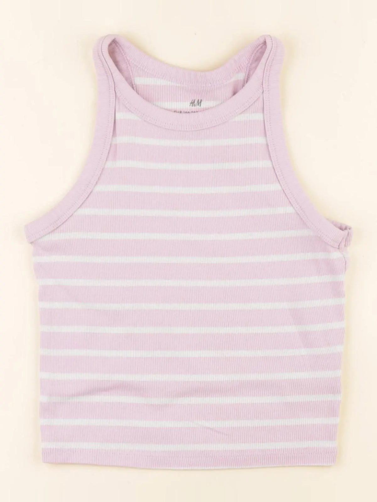H&M - débardeur rose - 10/12 ans