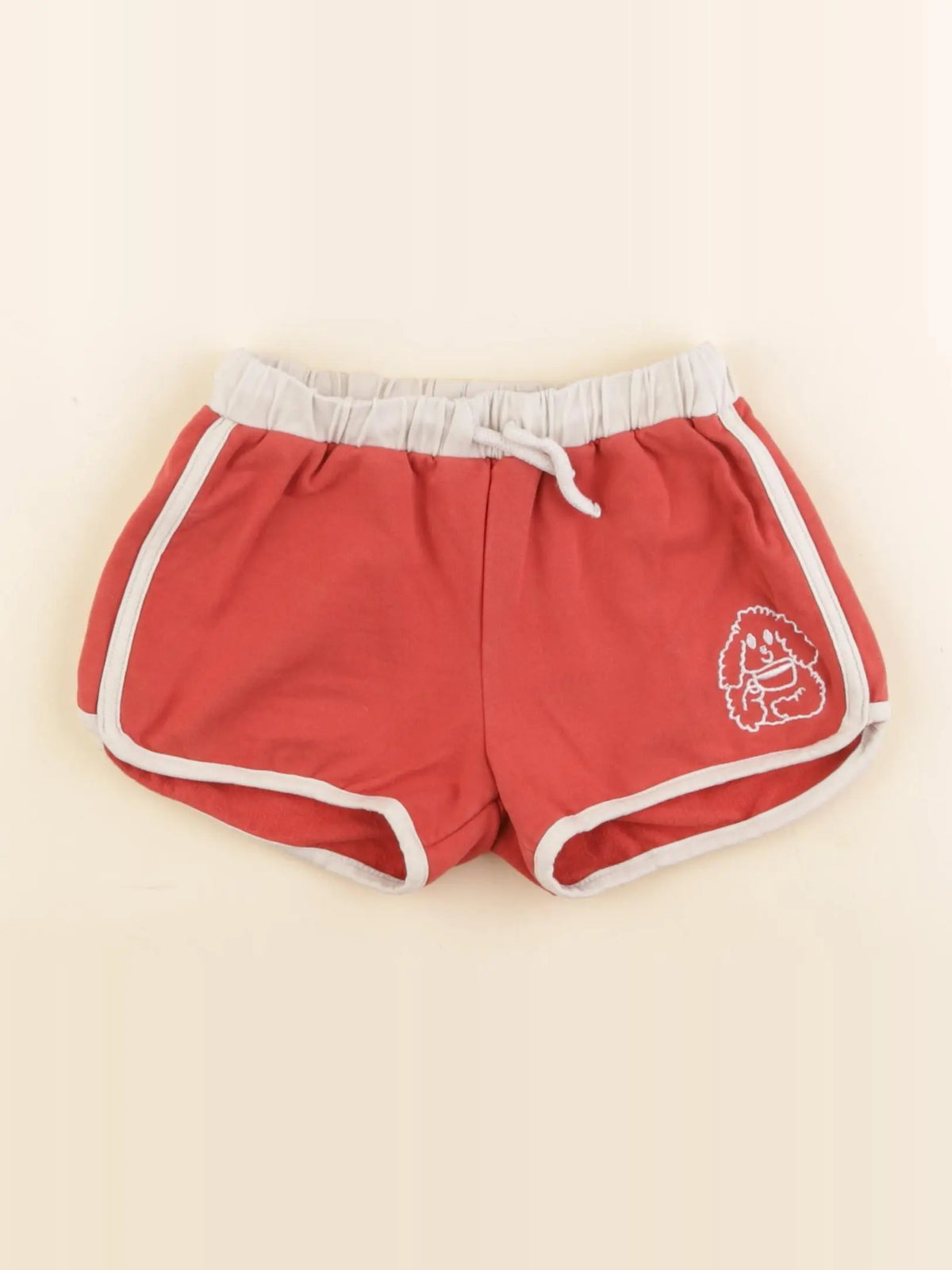 Maison Tadaboum - short rouge - 2/3 ans