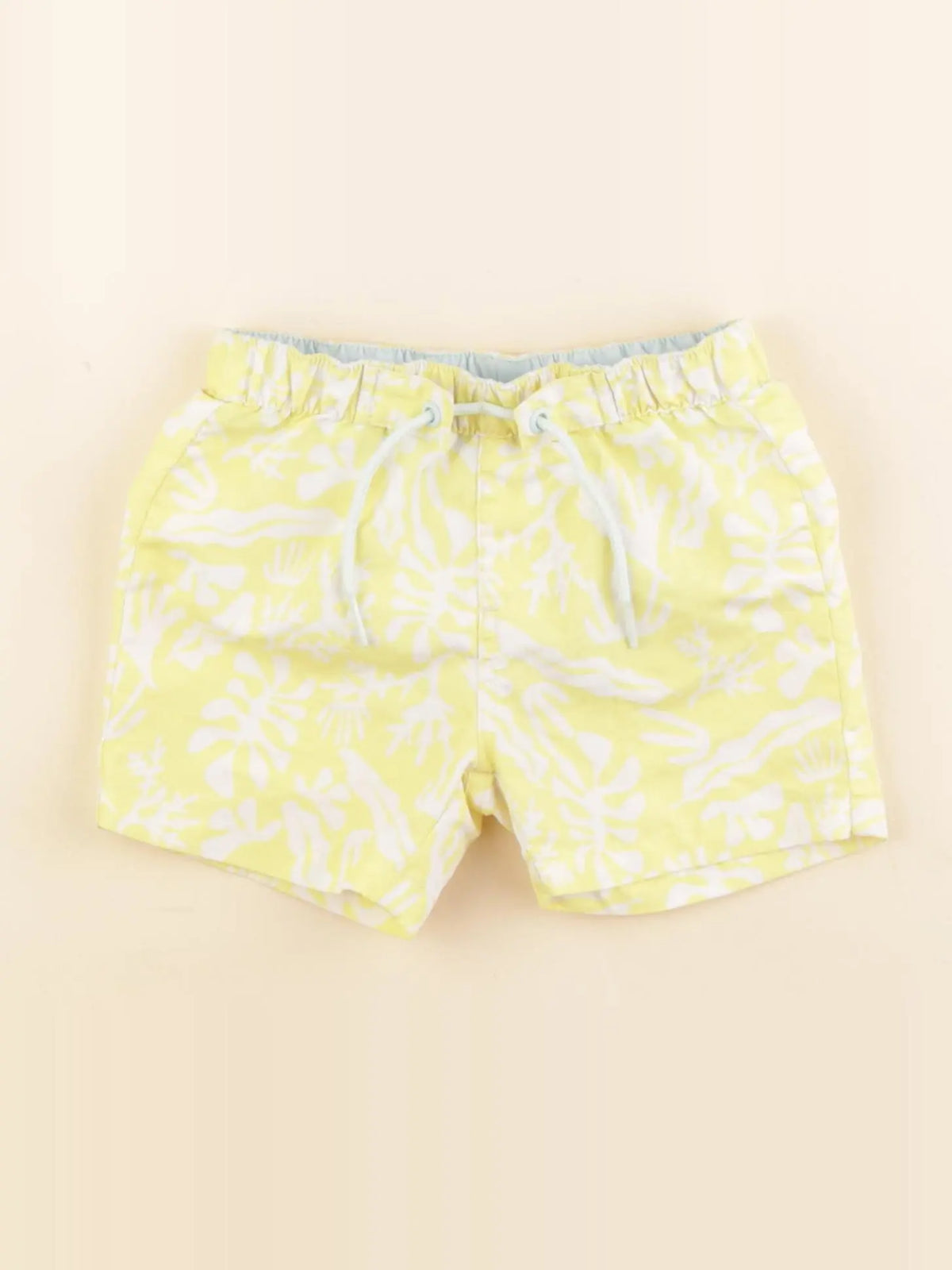 Vertbaudet - maillot de bain jaune - 18 mois