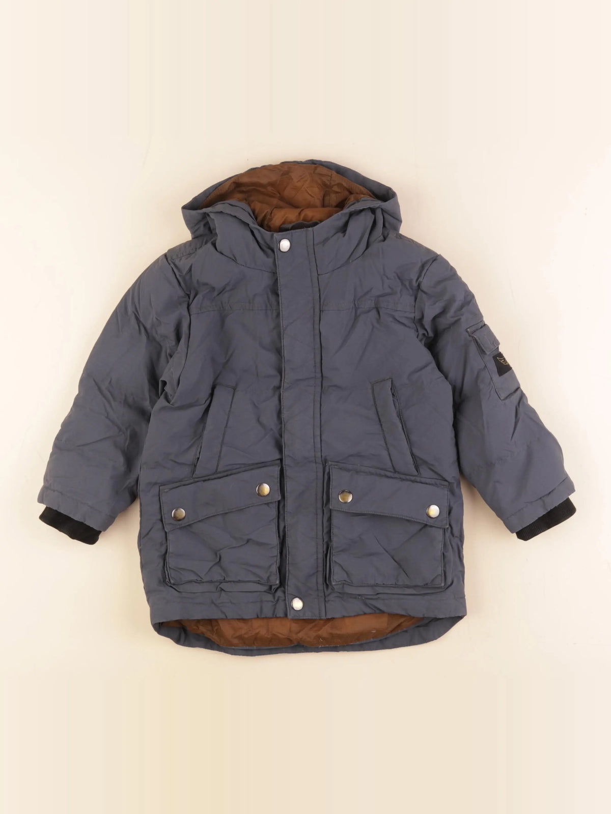Finger in the nose - parka gris - 2/3 ans