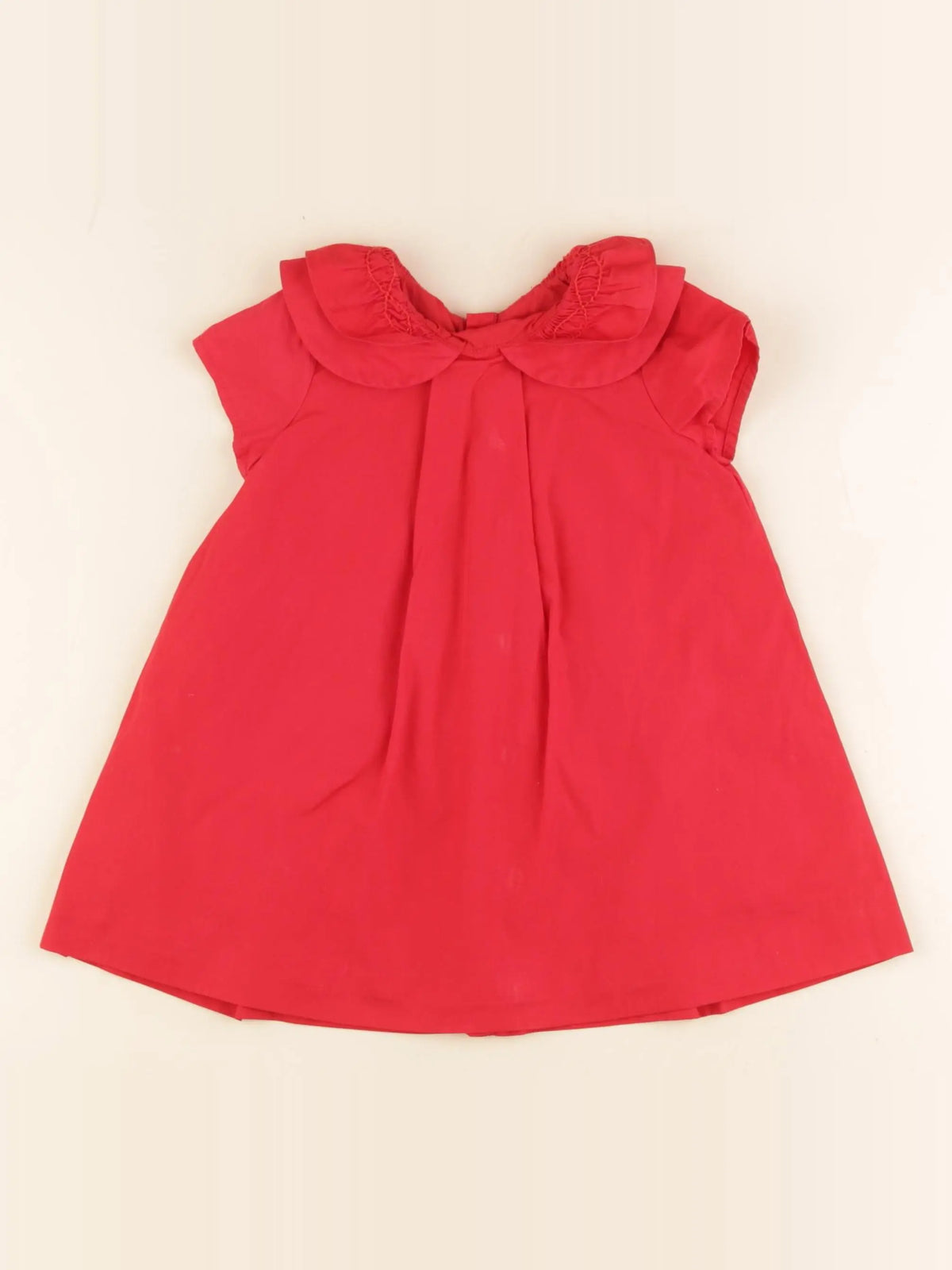 Jacadi - robe rouge - 18 mois