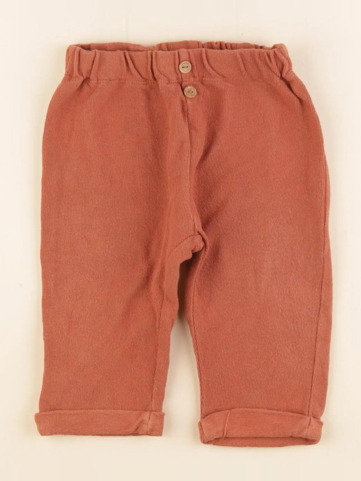 H&M - jogging marron - 9/12 mois