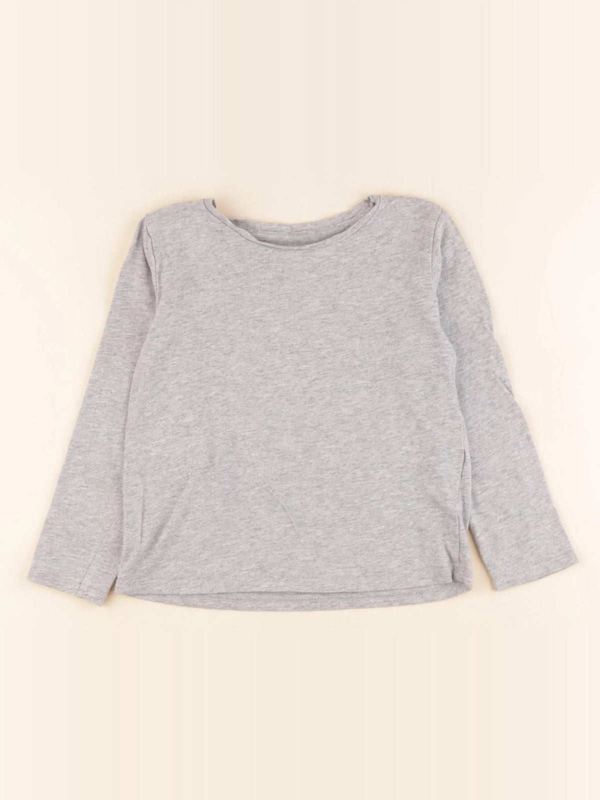 Monoprix - tee-shirt argent, gris - 5 ans