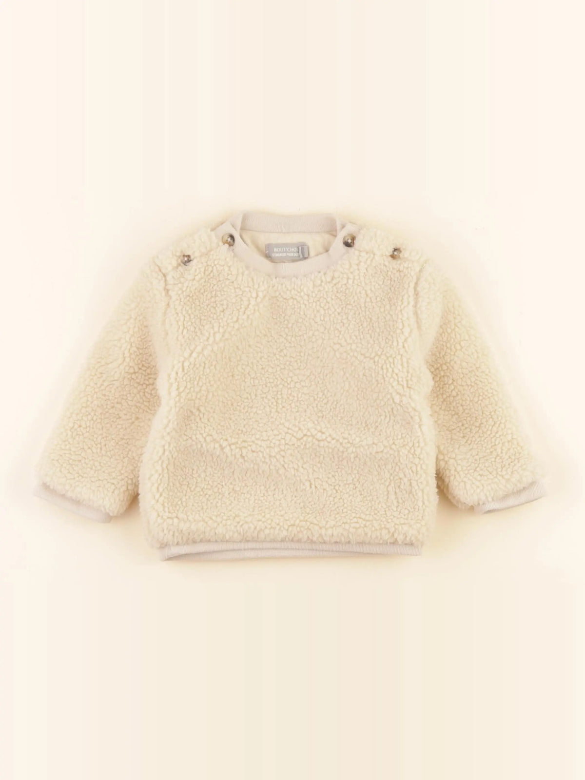 Boutchou - sweat beige - 12 mois