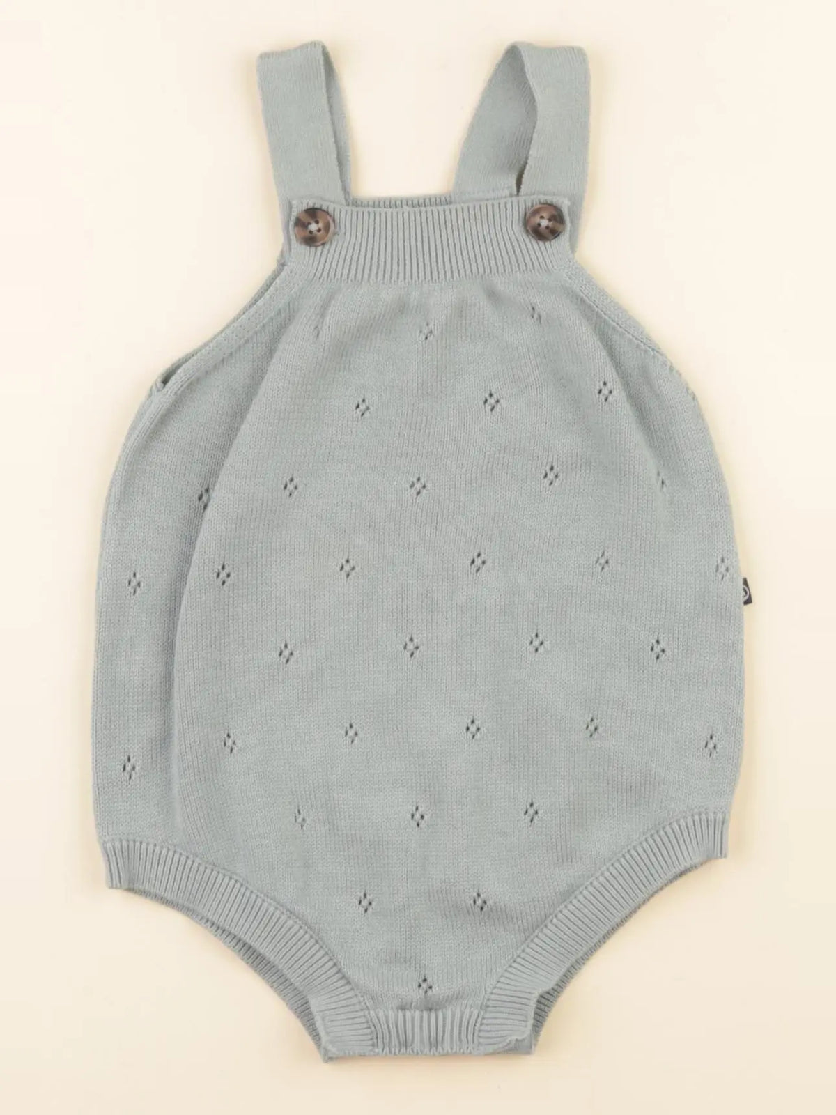 Petit Bateau - combinaison vert - 6 mois